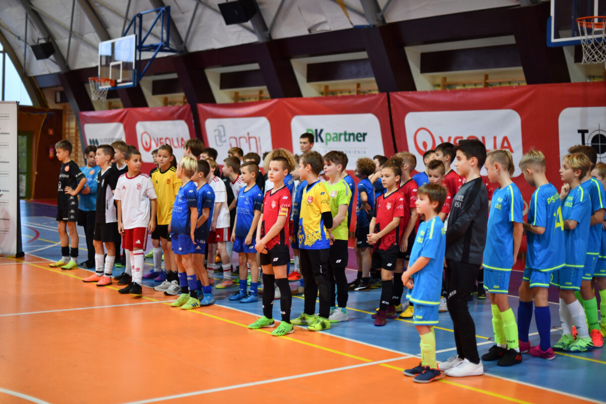 Turniej o Puchar Marszałka Województwa Łódzkiego, ceremonia końcowa / fot. Kinga Sałata, Widzew Łódź Futsal