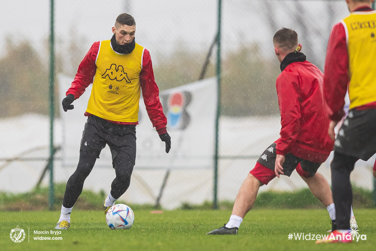 Trening Widzewa w Turcji, Mateusz Żyro/fot. Marcin Bryja, widzew.com