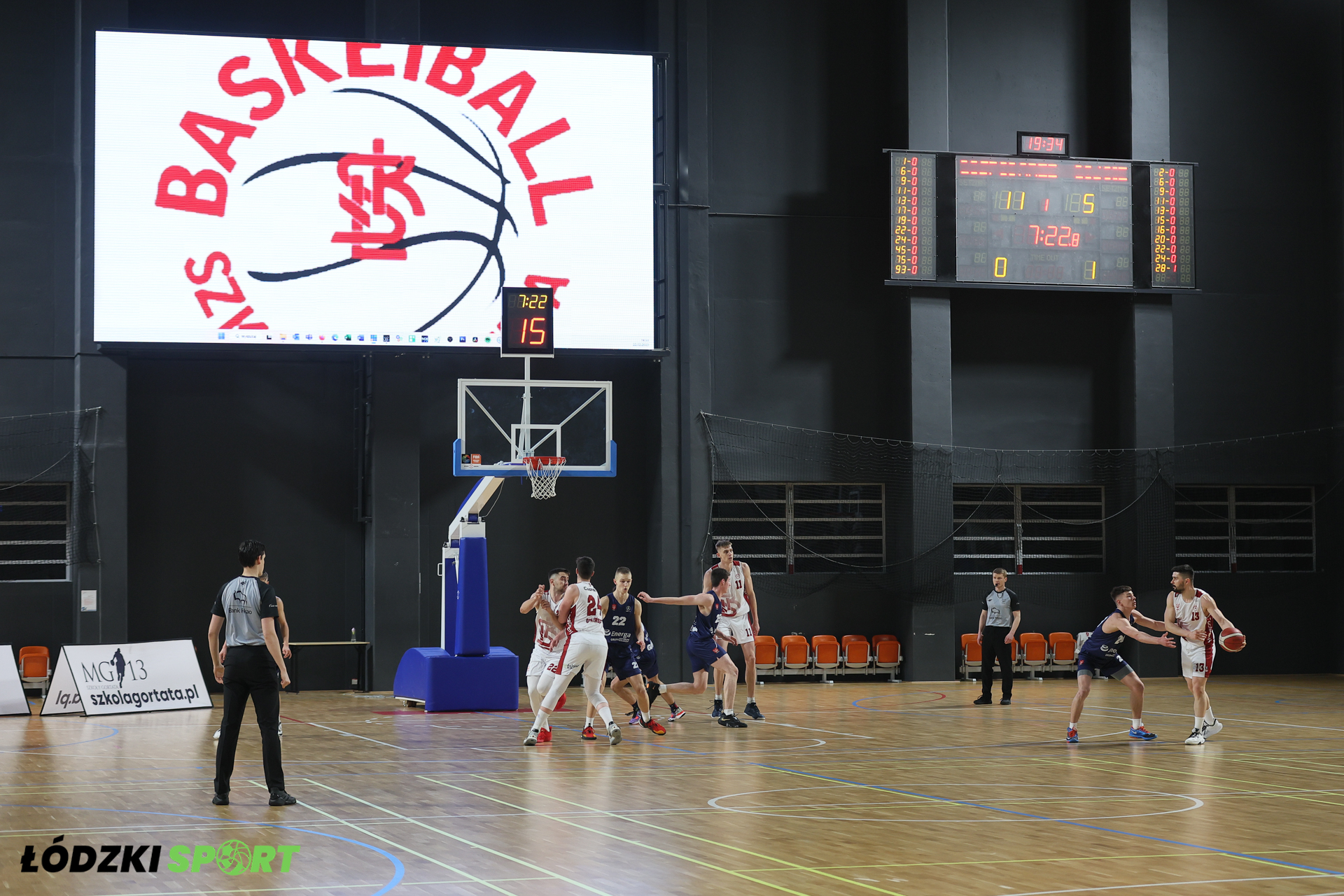 22.02.2023. ŁKS Coolpack Łódź- GAK Gdynia