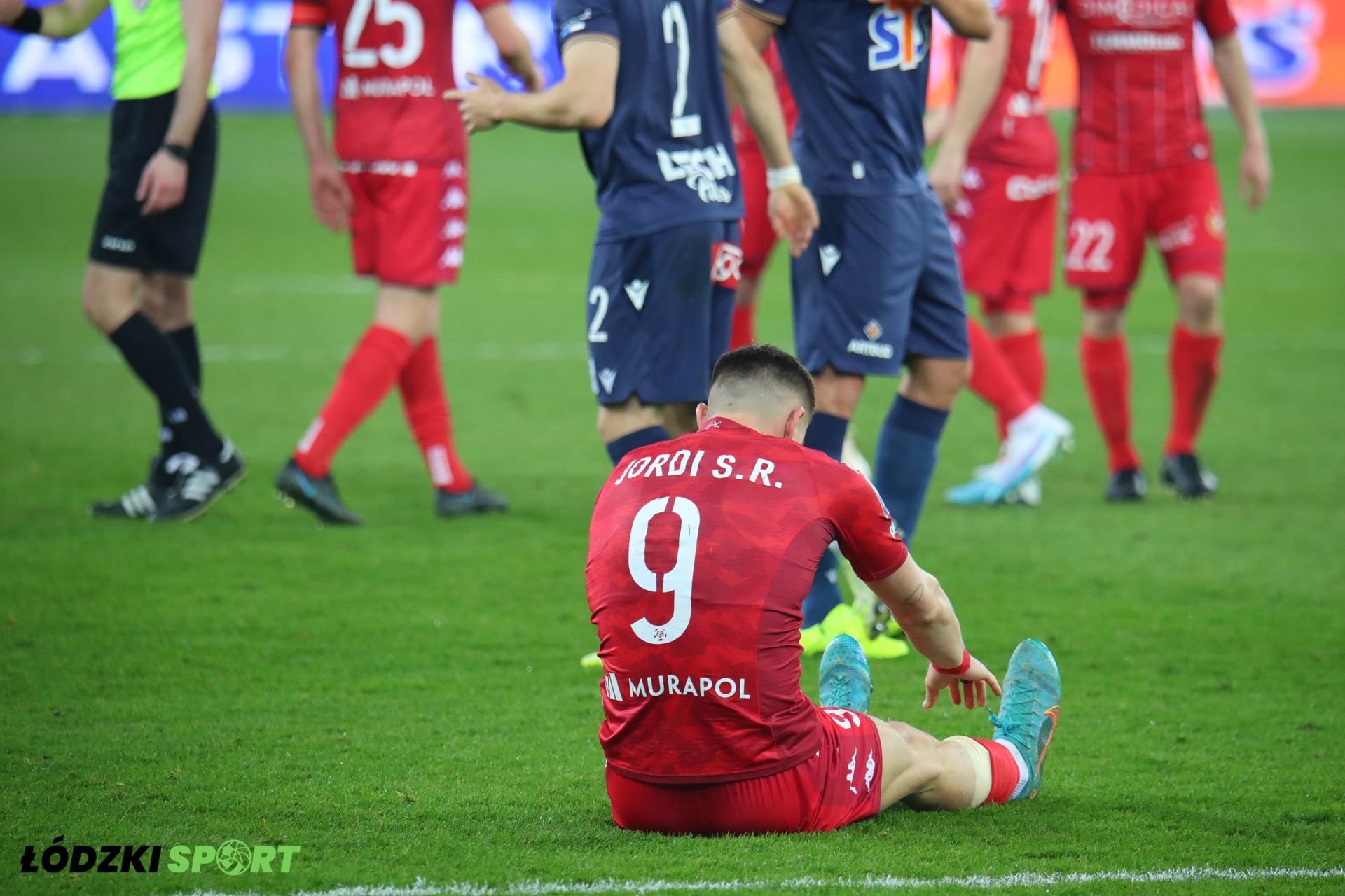 Widzew w Lubinie bez Jordiego Sancheza? - Zdjęcie główne