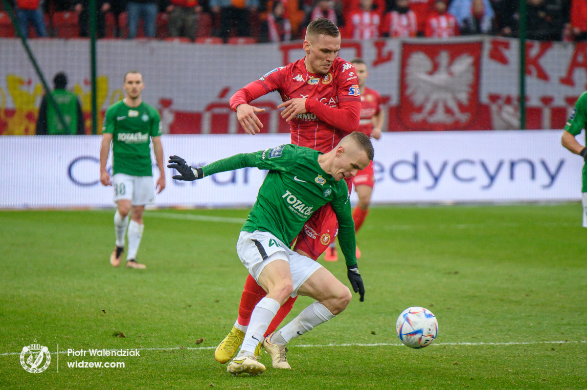 Łukasz Zjawiński przydał się Widzewowi - Zdjęcie główne