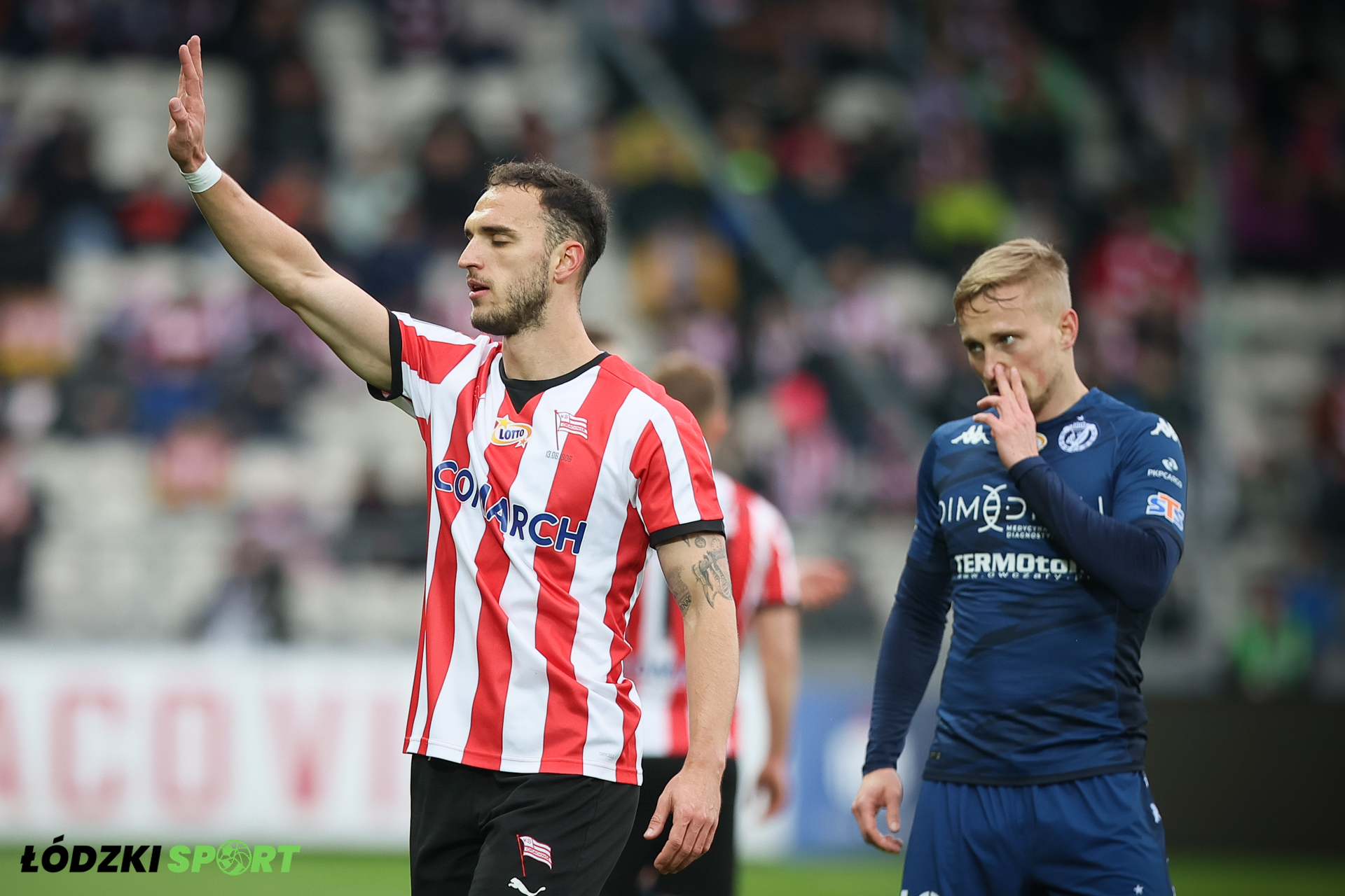 02.04.2023. PKO Ekstraklasa: Cracovia Kraków - Widzew Łódź 1:1