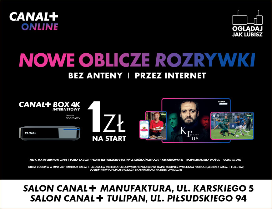 Sprawdź ofertę Canal+ w salonach HD Punkt w Łodzi