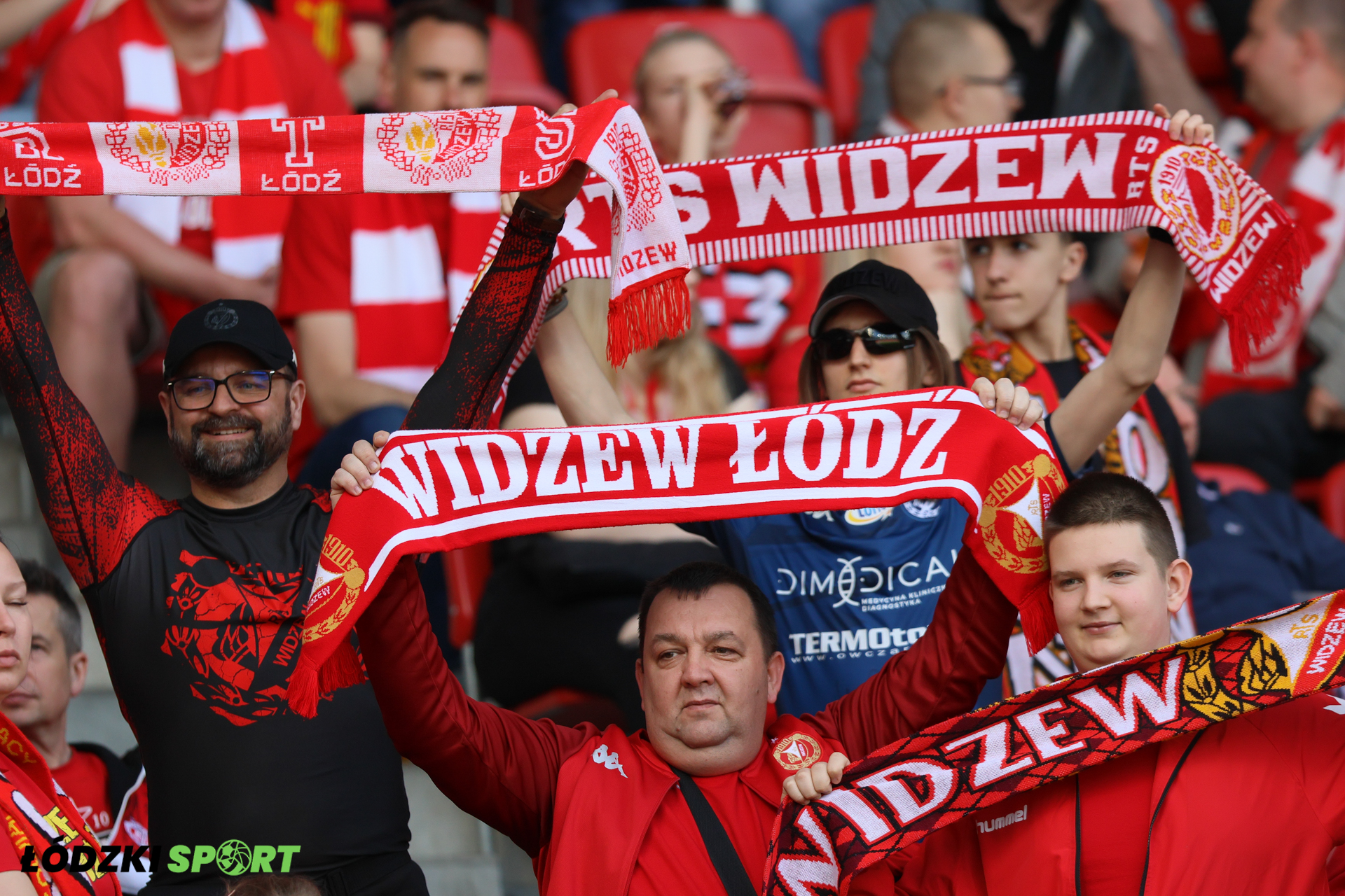 23.04.2023. PKO Ekstraklasa. Widzew Łódź - Piast Gliwice [KIBICE]