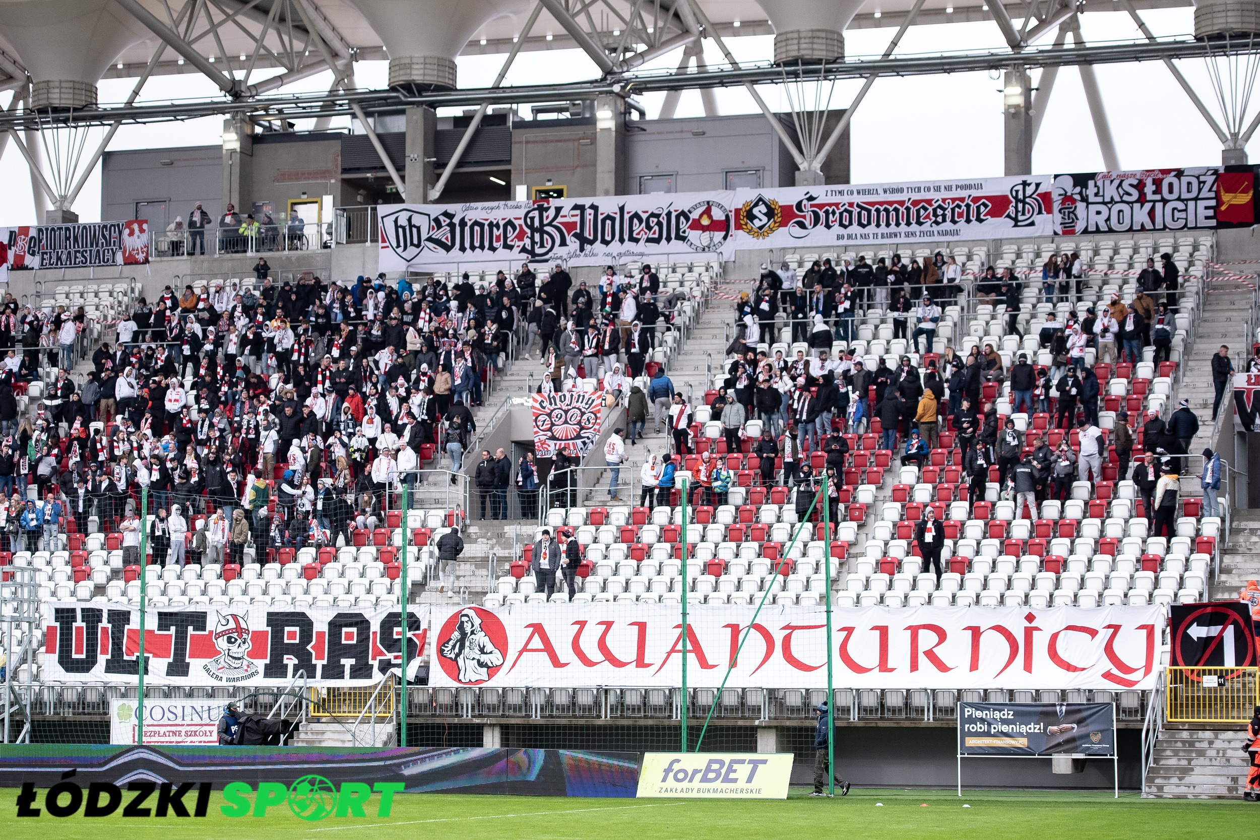 02.04.2023. Fortuna 1 Liga. ŁKS Łódź - Chojniczanka 2:1