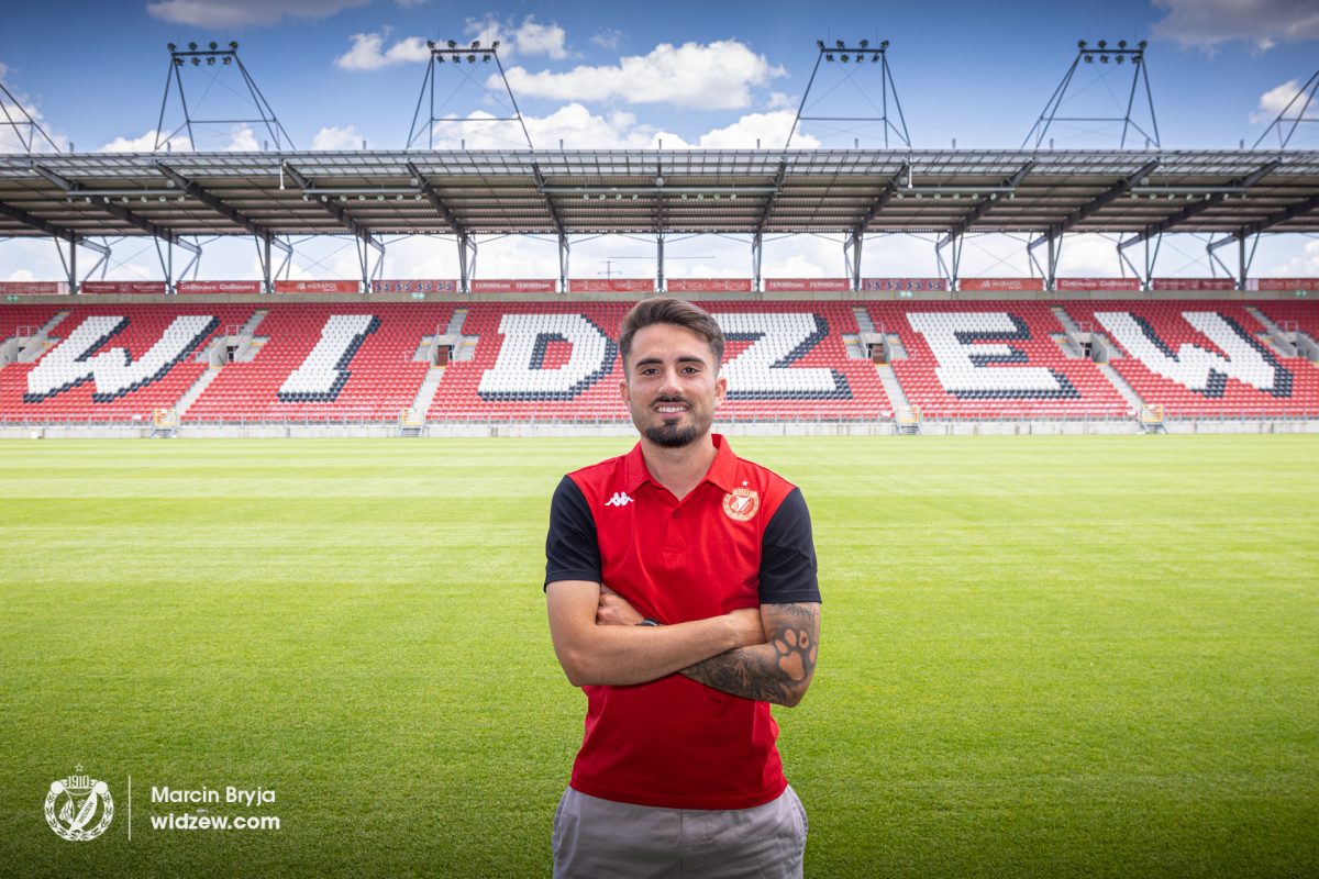 Lodz 26.06.2023  Transfer Fran Alvarez  Fot. Marcin Bryja / Widzew.com