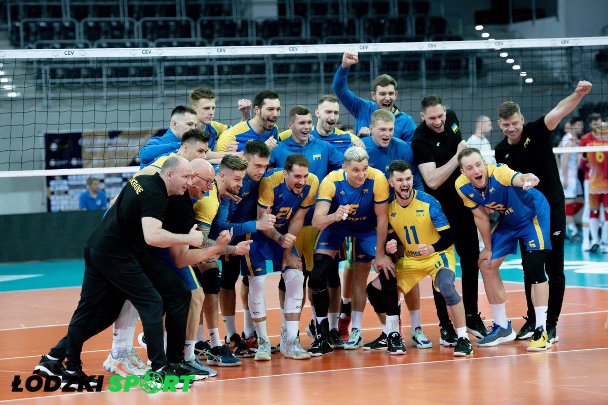LODZ 2023 CEV ZLOTA LIGA EUROPEJSKA : UKRAINA FOT. PAWEL PIOTROWSKI
