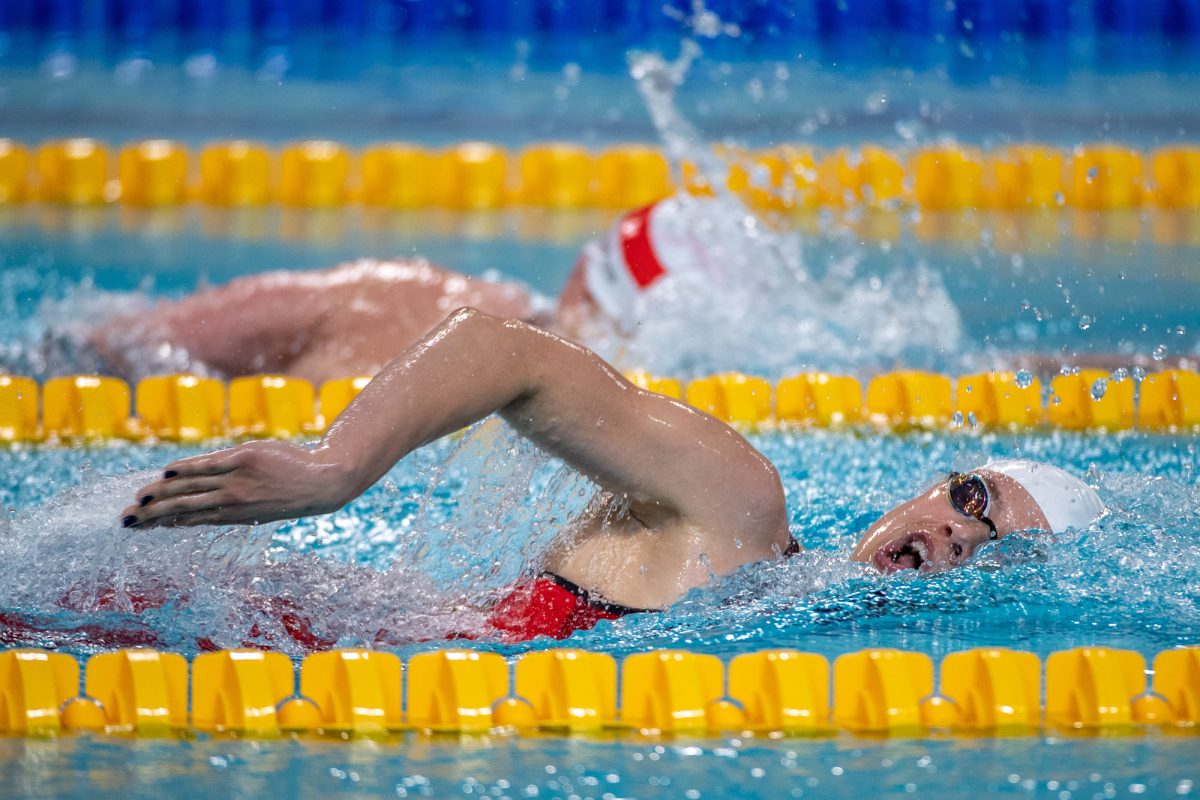 Arena Grand Prix Pucharu Polski 2023 w pływaniu w Łodzi / fot. Grzegorz Michałowski, materiały prasowe Polskiego Związku Piłkarzy