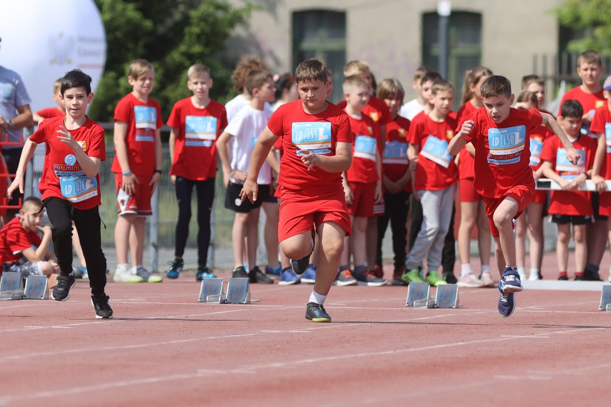Wojewódzkie eliminacje „Lekkoatletycznych Nadziei Olimpijskich” w Łodzi, 26.05.2023 r. / fot. Grzegorz Michałowski, materiały prasowe PZLA
