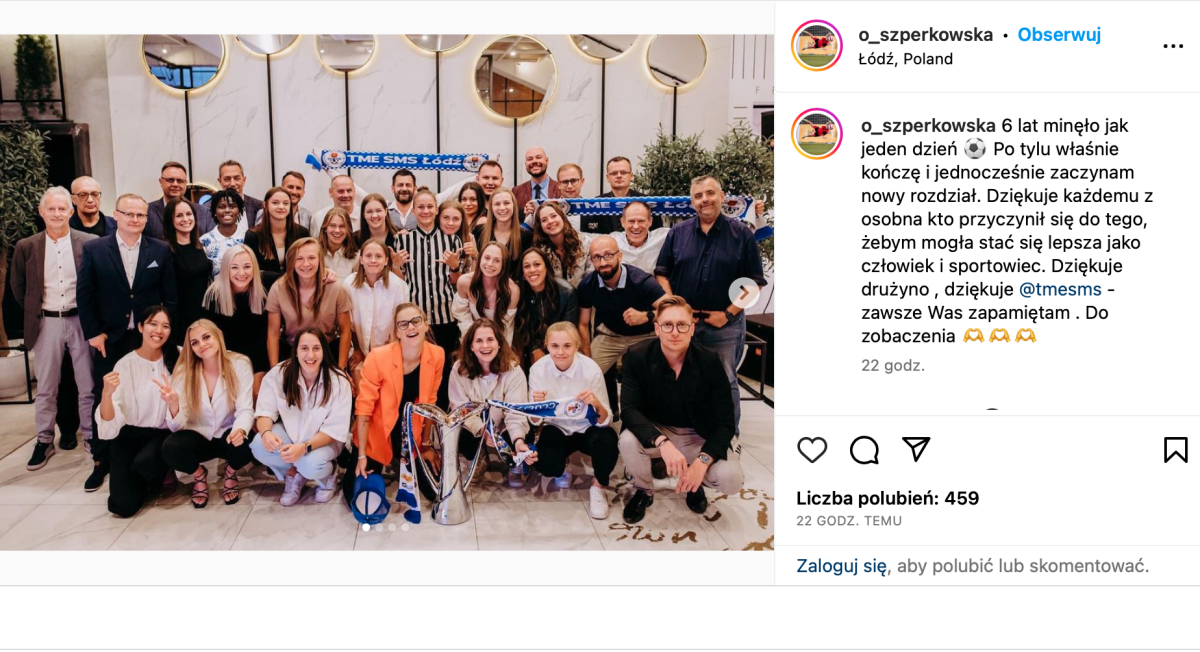 fot. o_szperkowska/Instagram