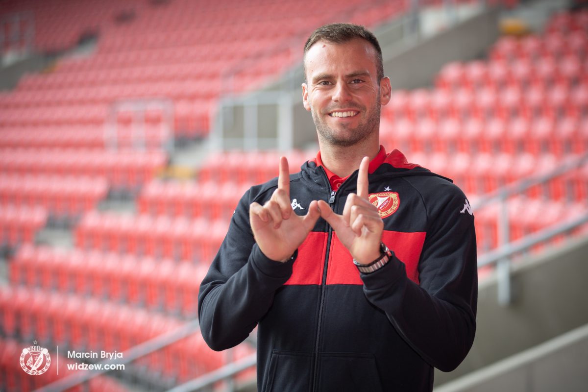 Luis Silva, Widzew Łódź/fot. Marcin Bryja, widzew.com