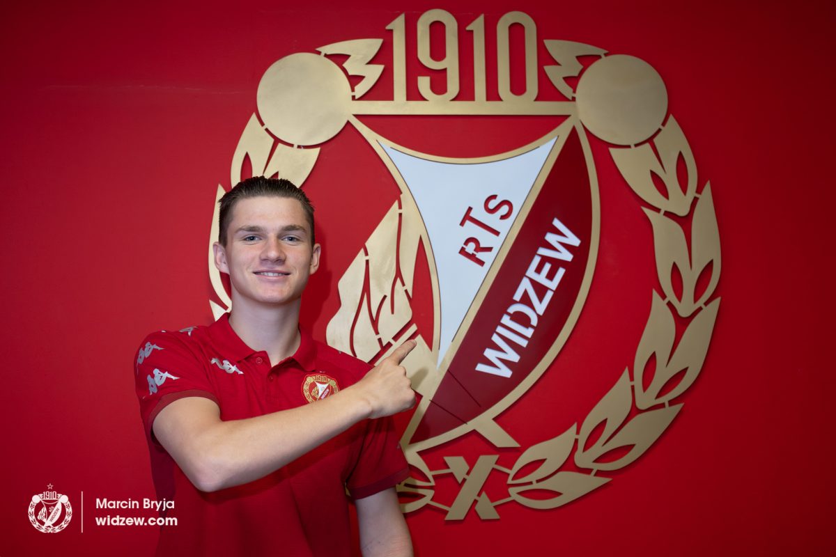 Dawid Tkacz, Widzew Łódź/fot. Marcin Bryja