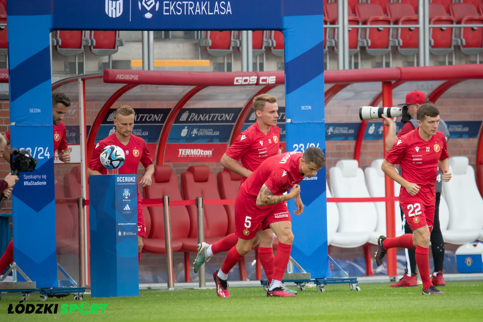 23.07.2023 PKO Ekstraklasa. Widzew Łódź - Puszcza Niepołomice 3:2