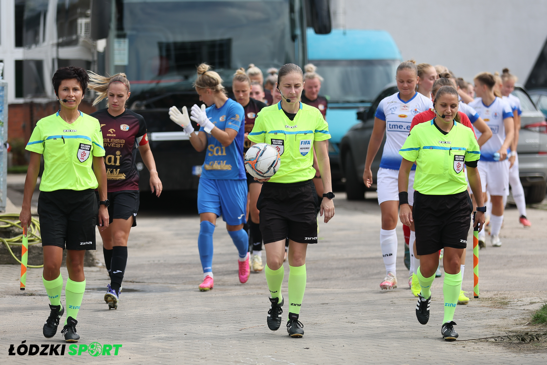 26.08.2023. Ekstraliga Kobiet. TME SMS Łódź - Czarni Sosnowiec 0:0