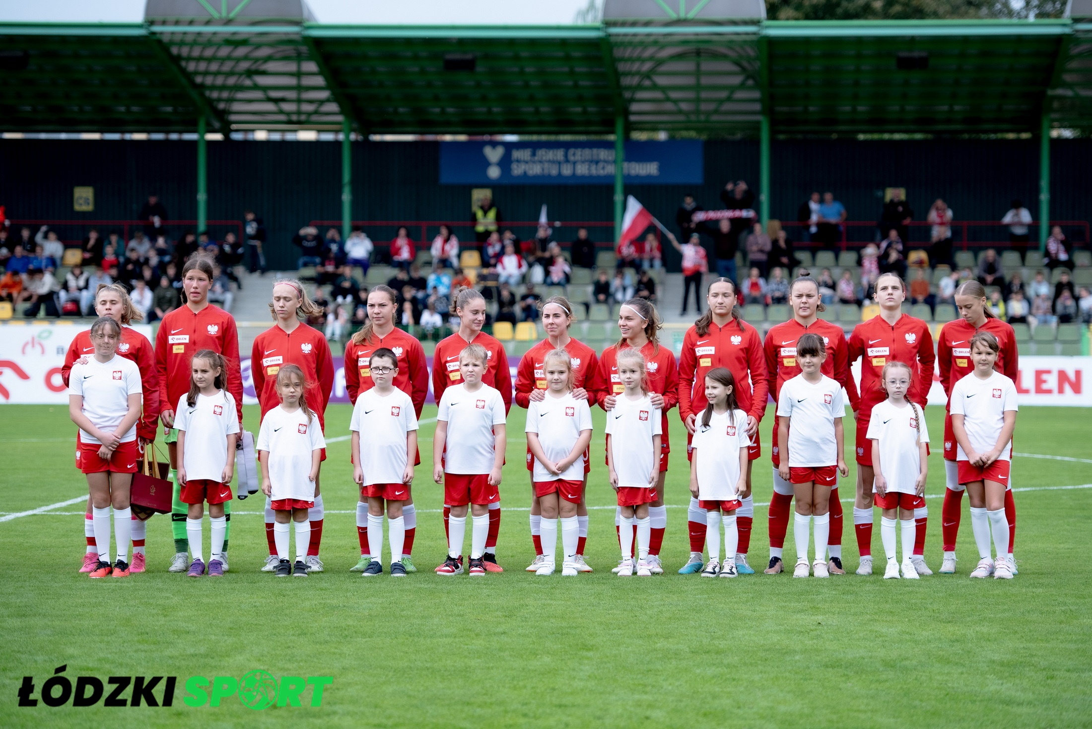 12.10.2023, Bełchatów. Kwal. do ME U17 kobiet. Polska - Islandia 4:0