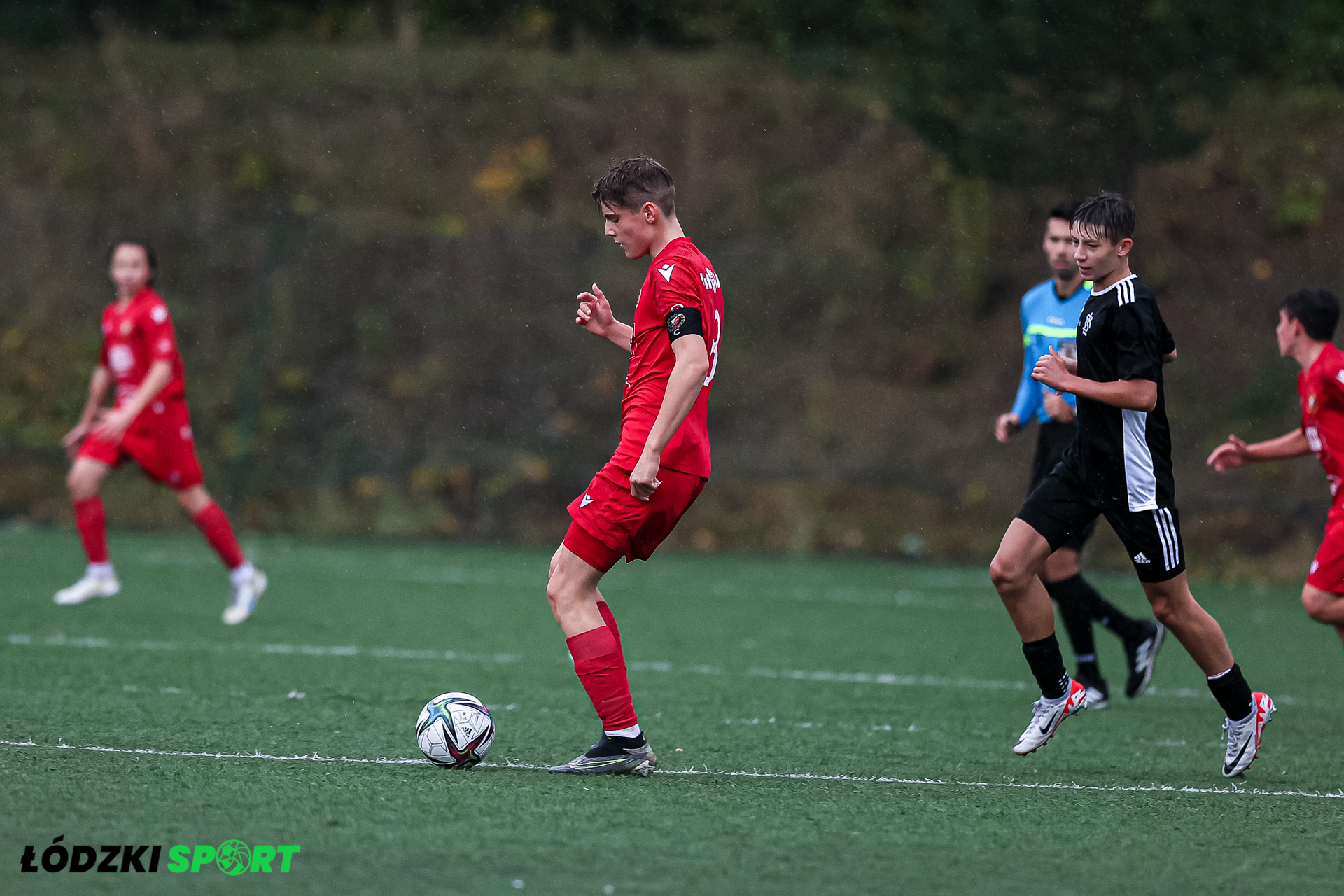 14.10.2023. I Liga Wojewódzka B2. Widzew Łódź - ŁKS Łódź 1:1