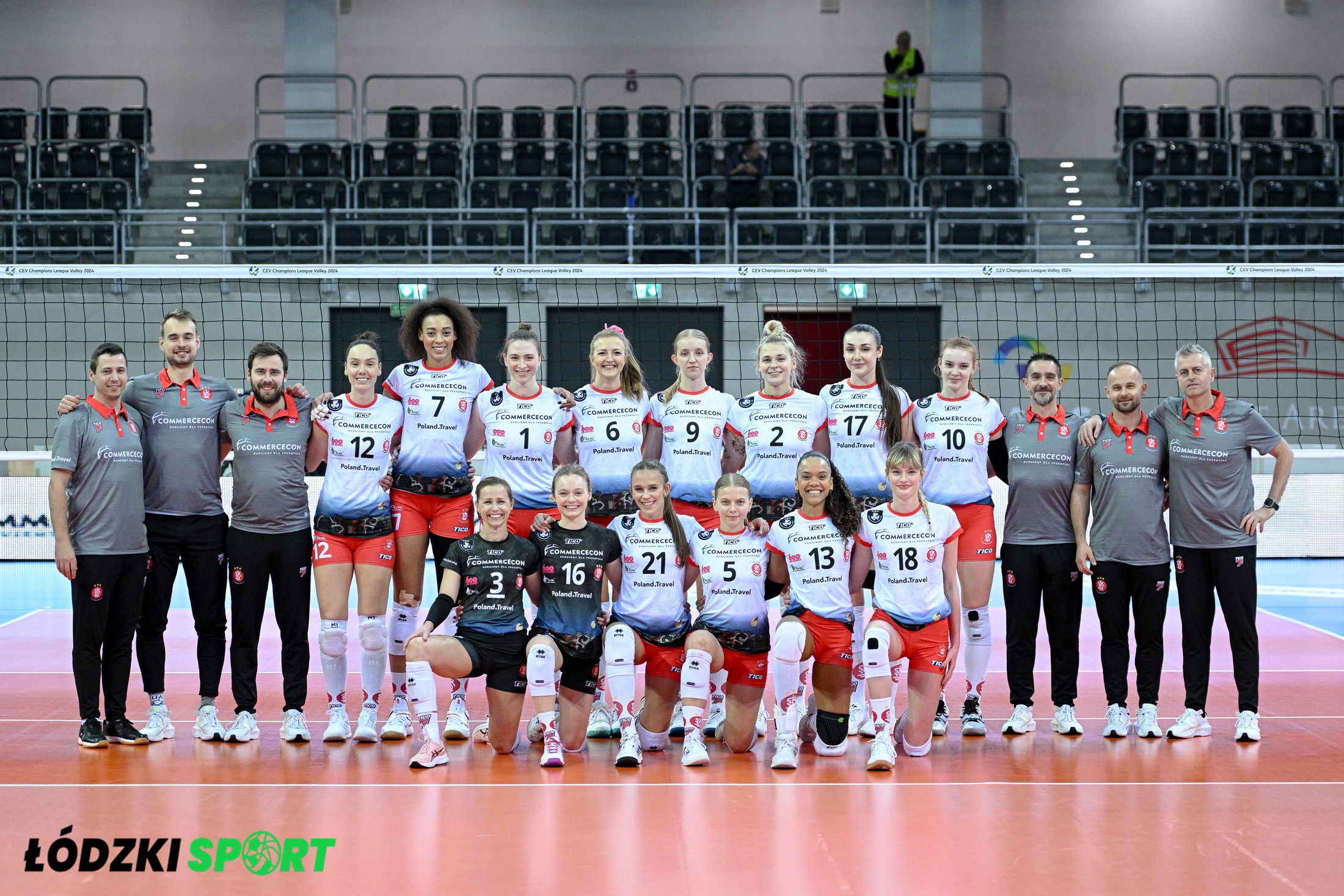 08.11.2023. Liga Mistrzyń. ŁKS Commercecon Łódź - Alba Blaj 1:3