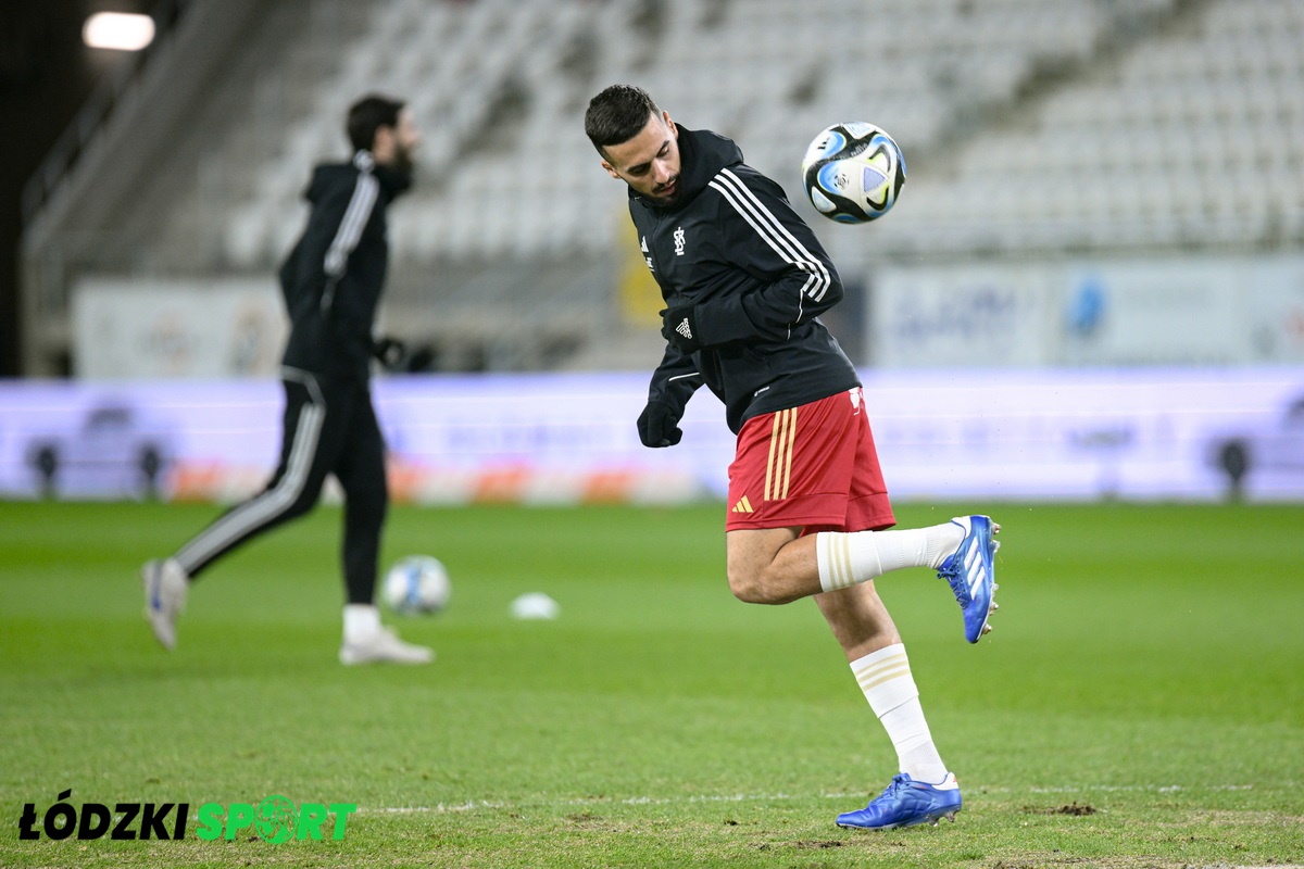 24.11.2023. PKO Ekstraklasa. ŁKS -Zagłębie Lubin 0:2
