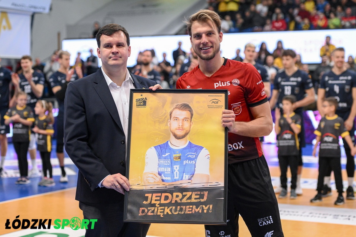 25.11.2023. PlusLiga. PGE GiEK Skra Bełchatów - Projekt Warszawa 3:1