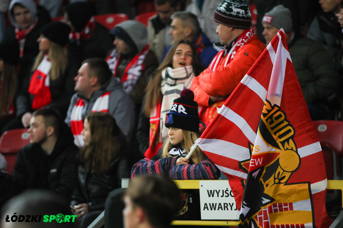 16.12.2023. PKO Ekstraklasa. Widzew Łódź - Pogoń Szczecin 1:2 [KIBICE]
