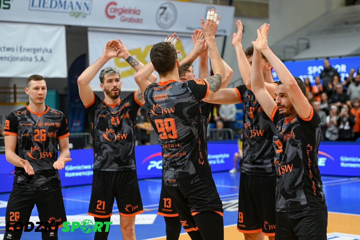 02.01.2024. PlusLiga. PGE GiEK Skra Bełchatów - Jastrzębski Węgiel 1:3