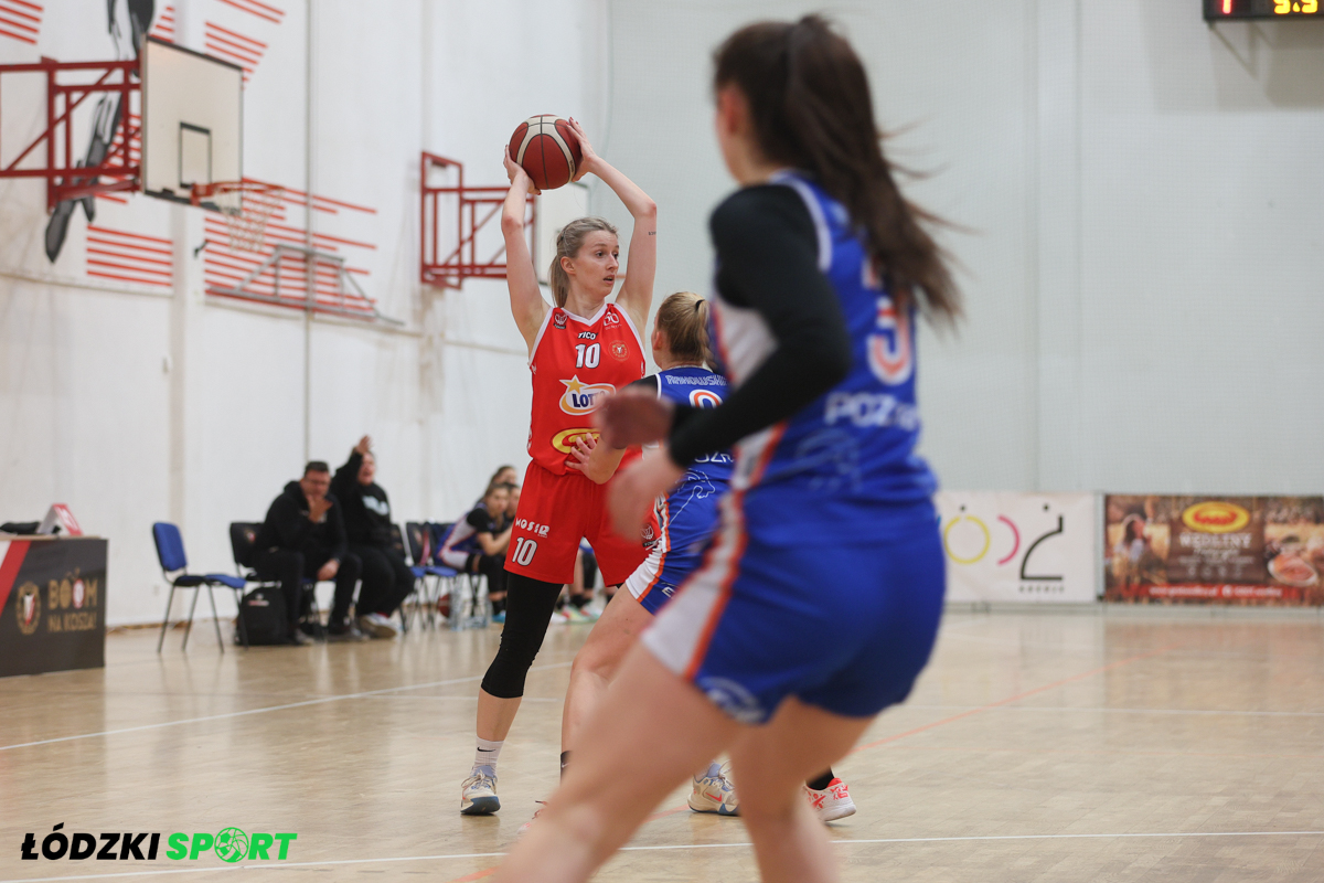 05.03.2024. 1 Liga Kobiet. Widzew Łódź - Enea AZS II Poznań 66:52