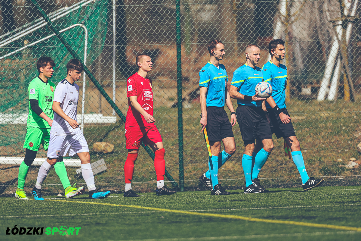 30.03.2024. Centralna Liga Juniorów. Widzew Łódź - Górnik Zabrze 1:4