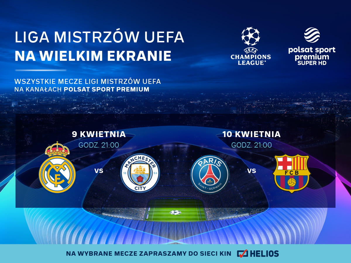 Wielka piłka na wielkim ekranie w Łodzi. W Kinie Helios Sukcesja - Zdjęcie główne