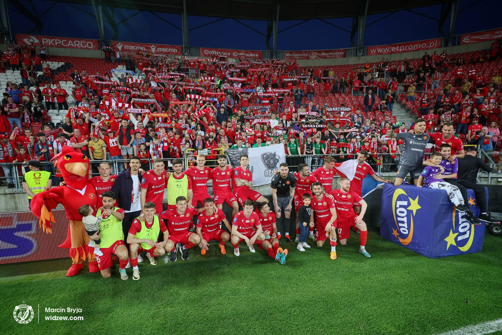 Widzew świętował w rodzinnym gronie i w świetnej atmosferze - Zdjęcie główne