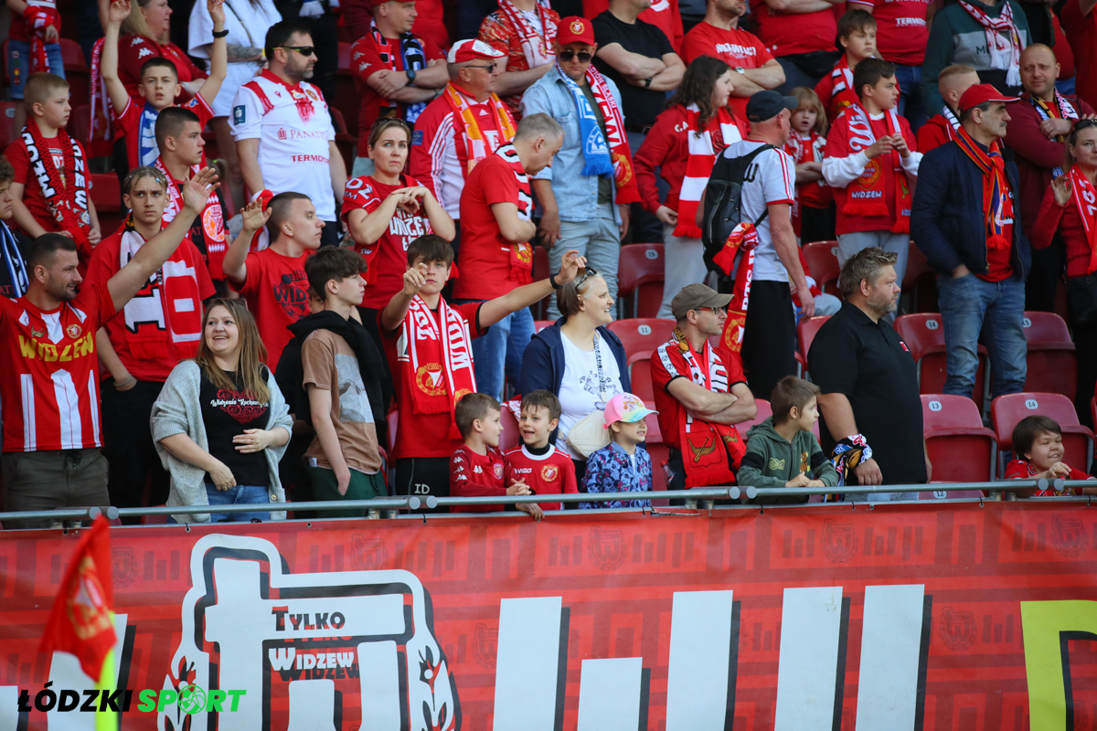 12.05.2024. PKO Ekstraklasa. Widzew Łódź – Zagłębie Lubin 1:3 [KIBICE]