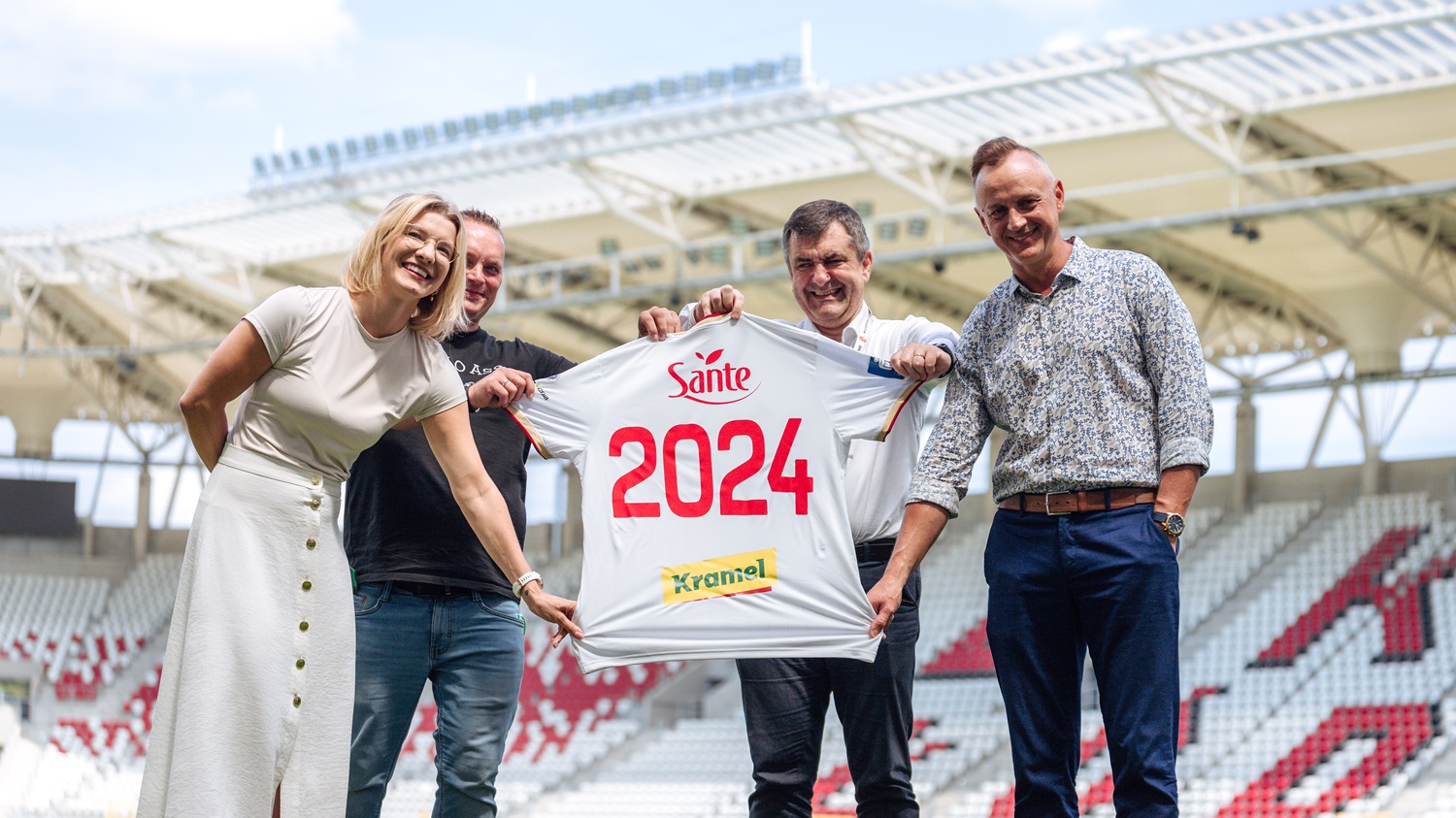 ŁKS ma nowego sponsora. To firma Sante - Zdjęcie główne