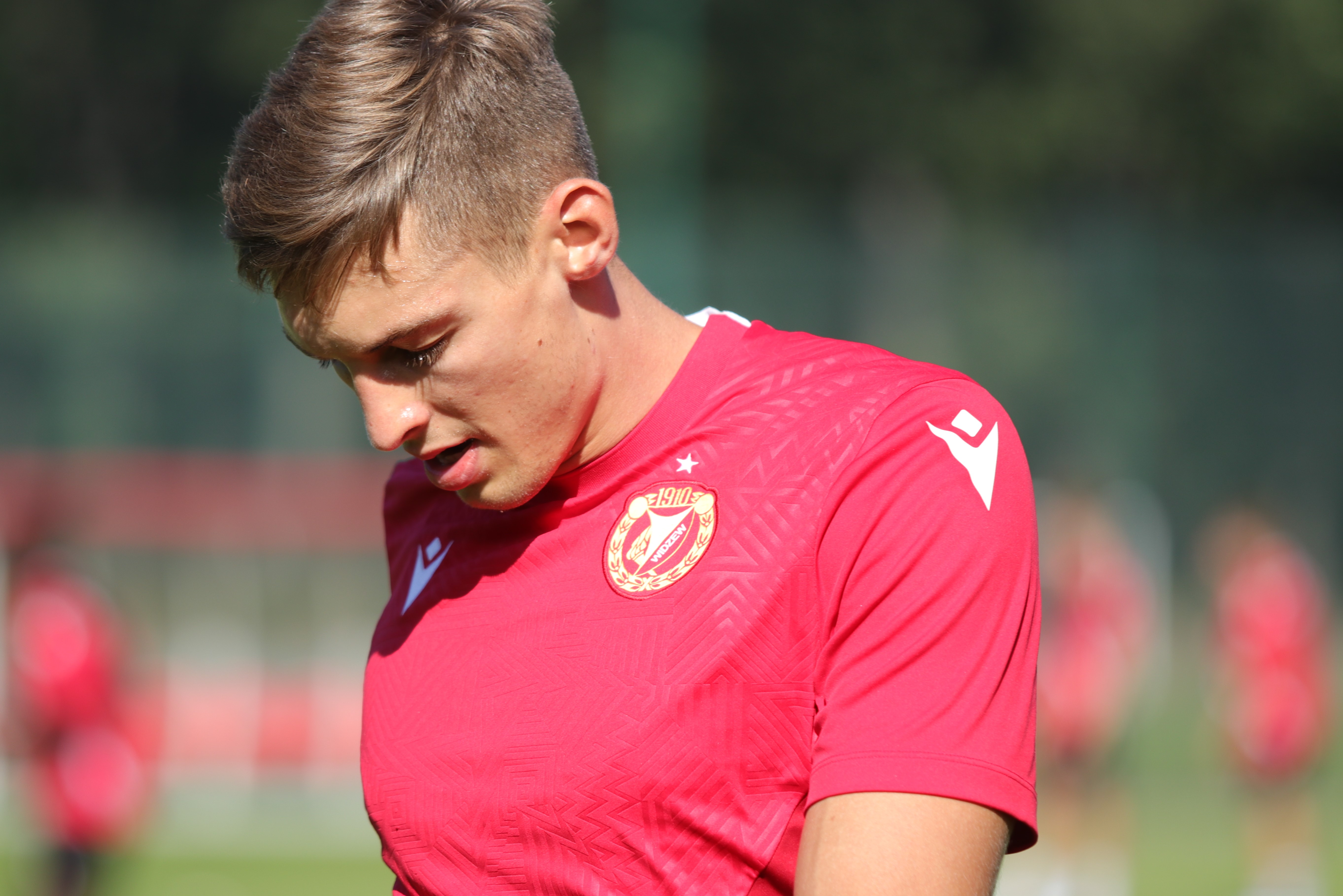 Widzew trening