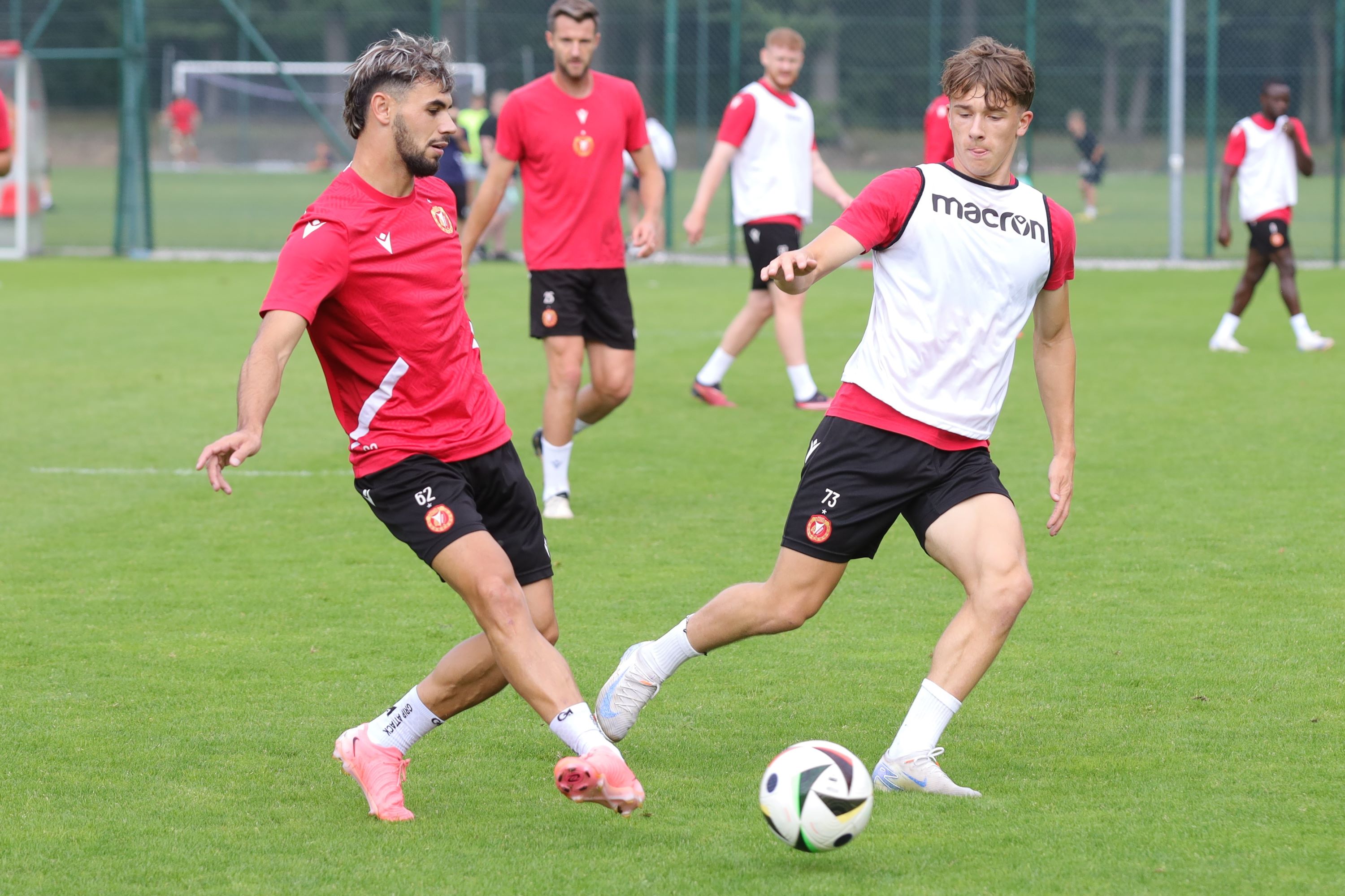 26.08.2024. Trening Widzewa przed Jagiellonią
