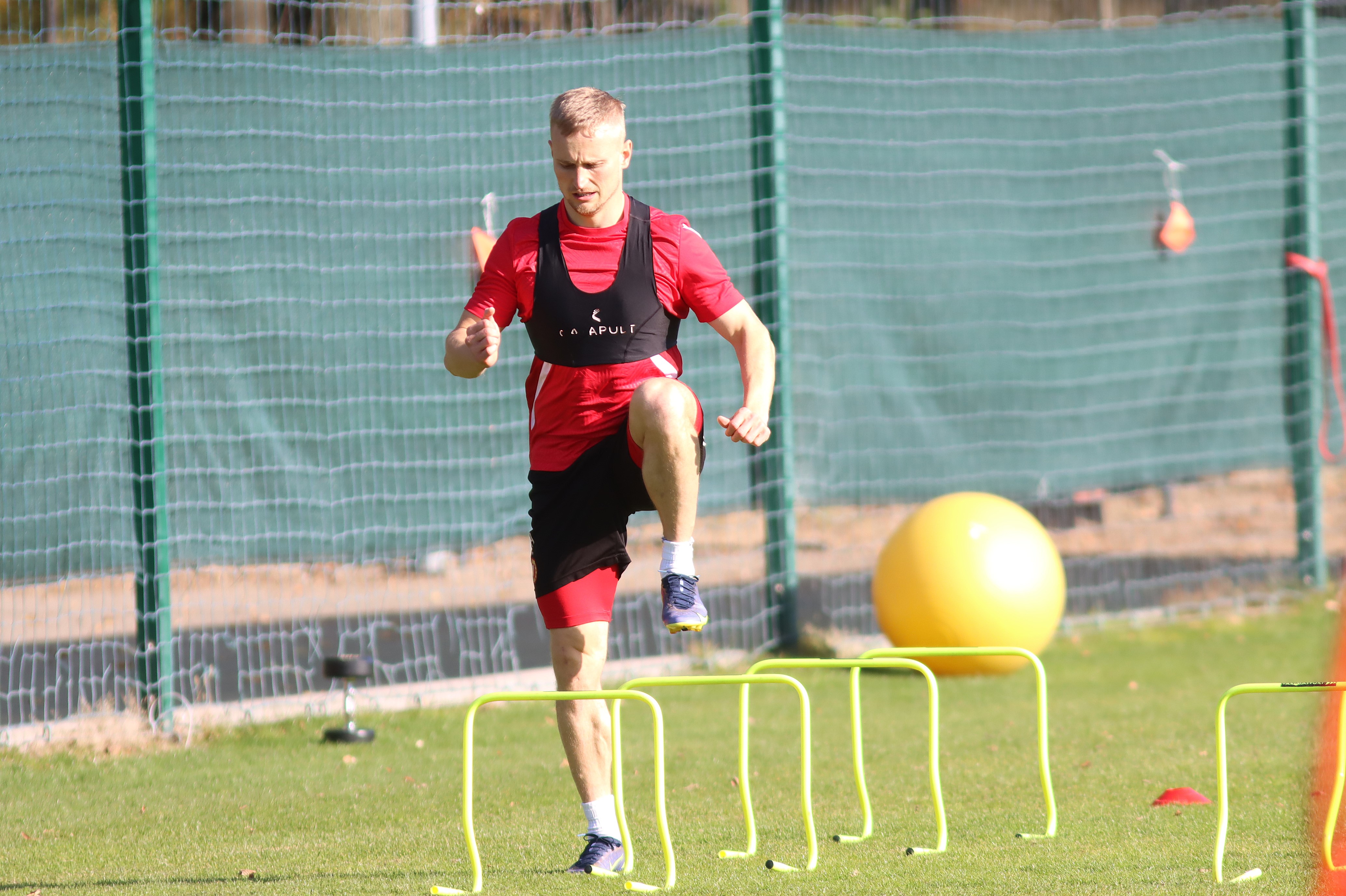 Trening Widzewa przed Górnikiem Zabrze