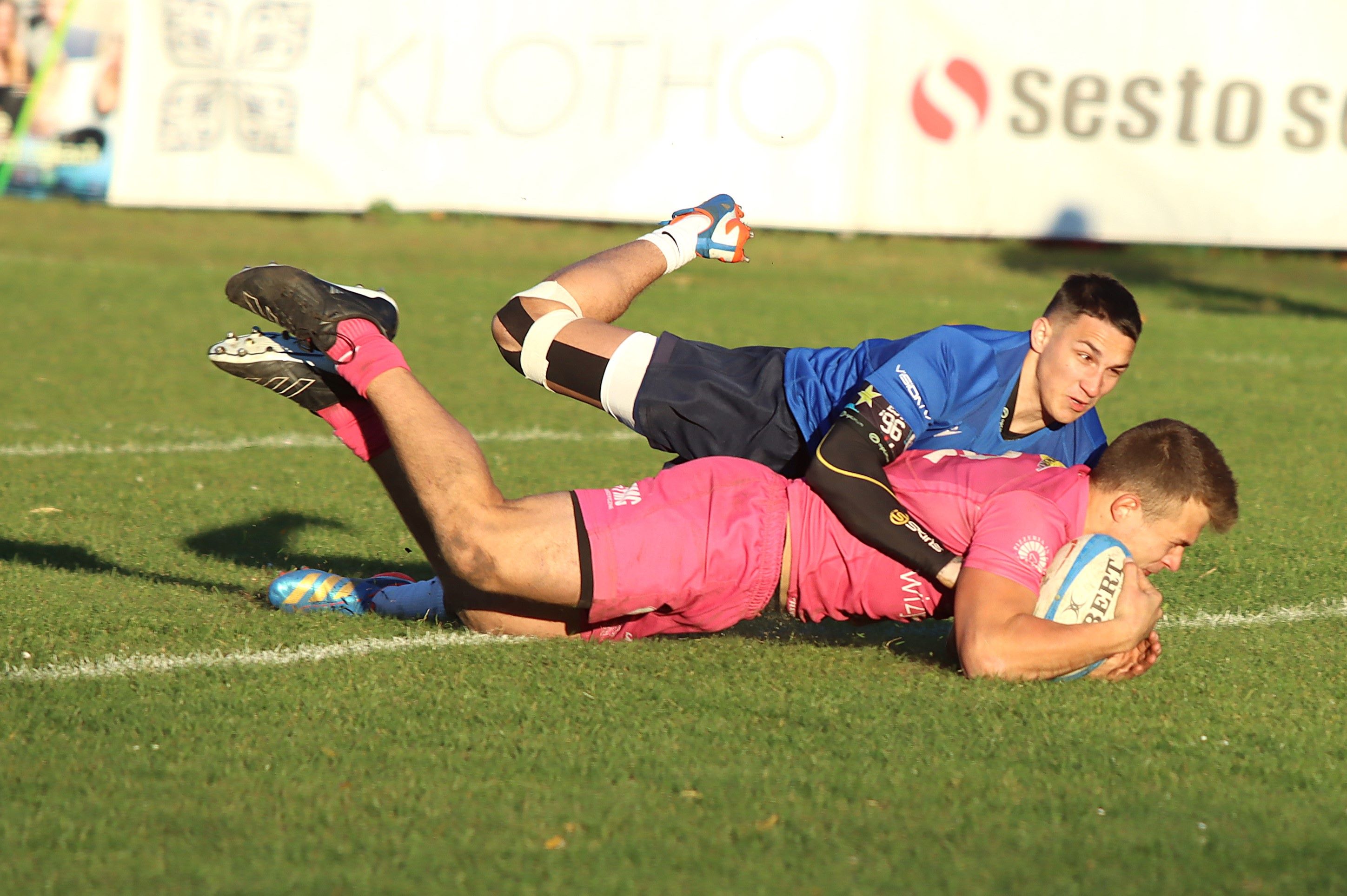 02.11.2024. Ekstraliga Rugby. KS Budowlani WizjaMed Łódź - Energa Ogniwo Sopot 32:26