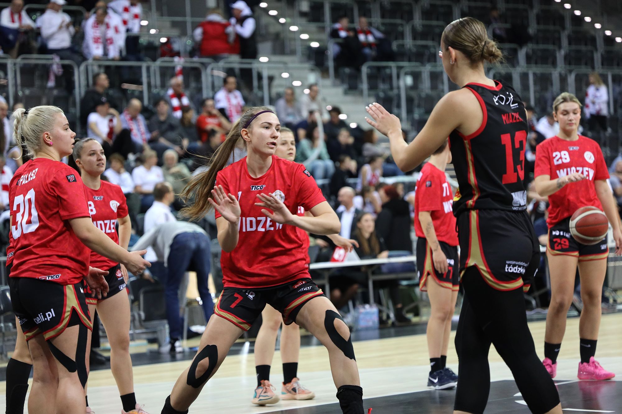 20.11.2024. 1 Liga Kobiet. ŁKS KK Łódź - Widzew Łódź 73:42
