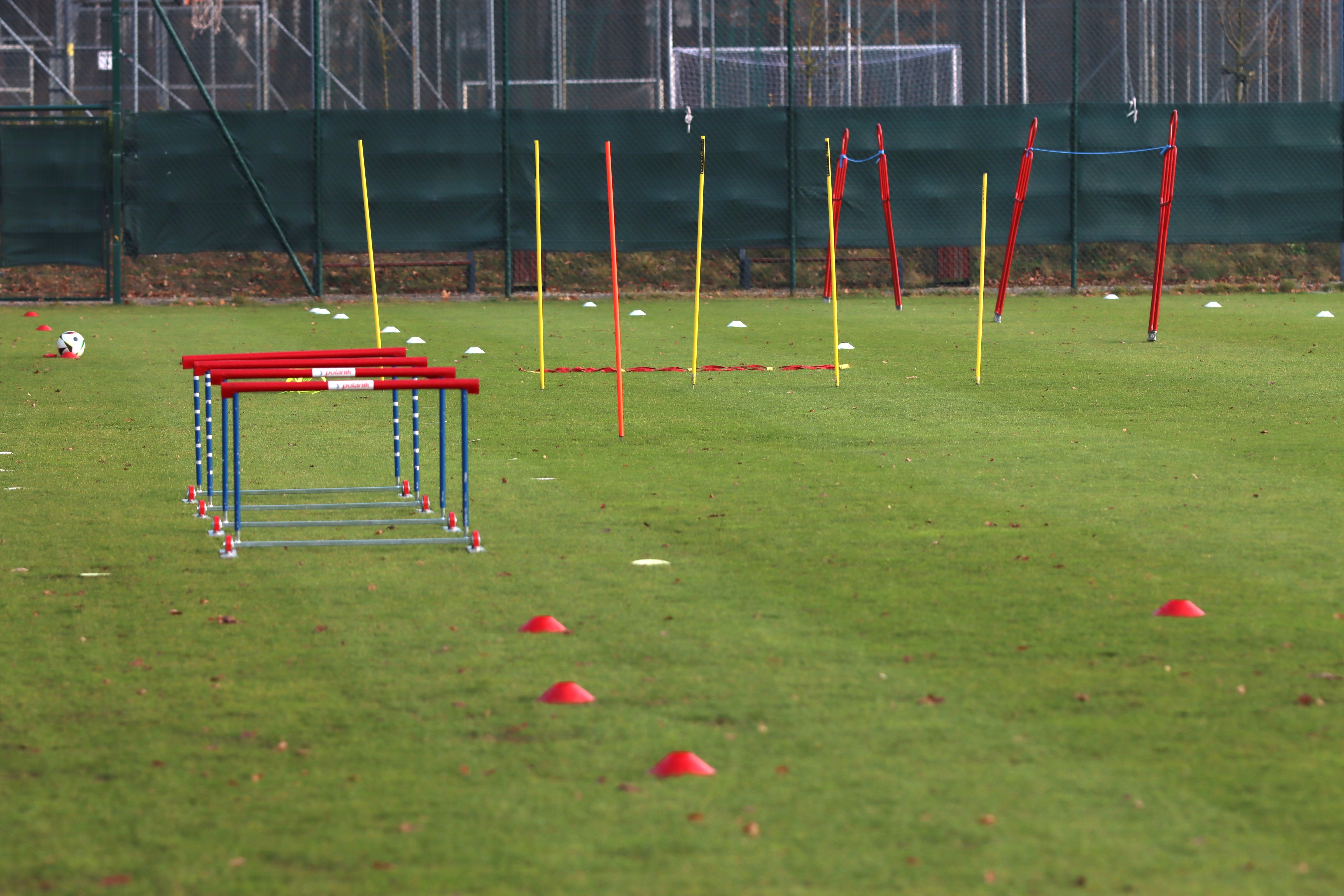 27.11.2024. Trening Widzewa przed meczem z Rakowem Częstochowa