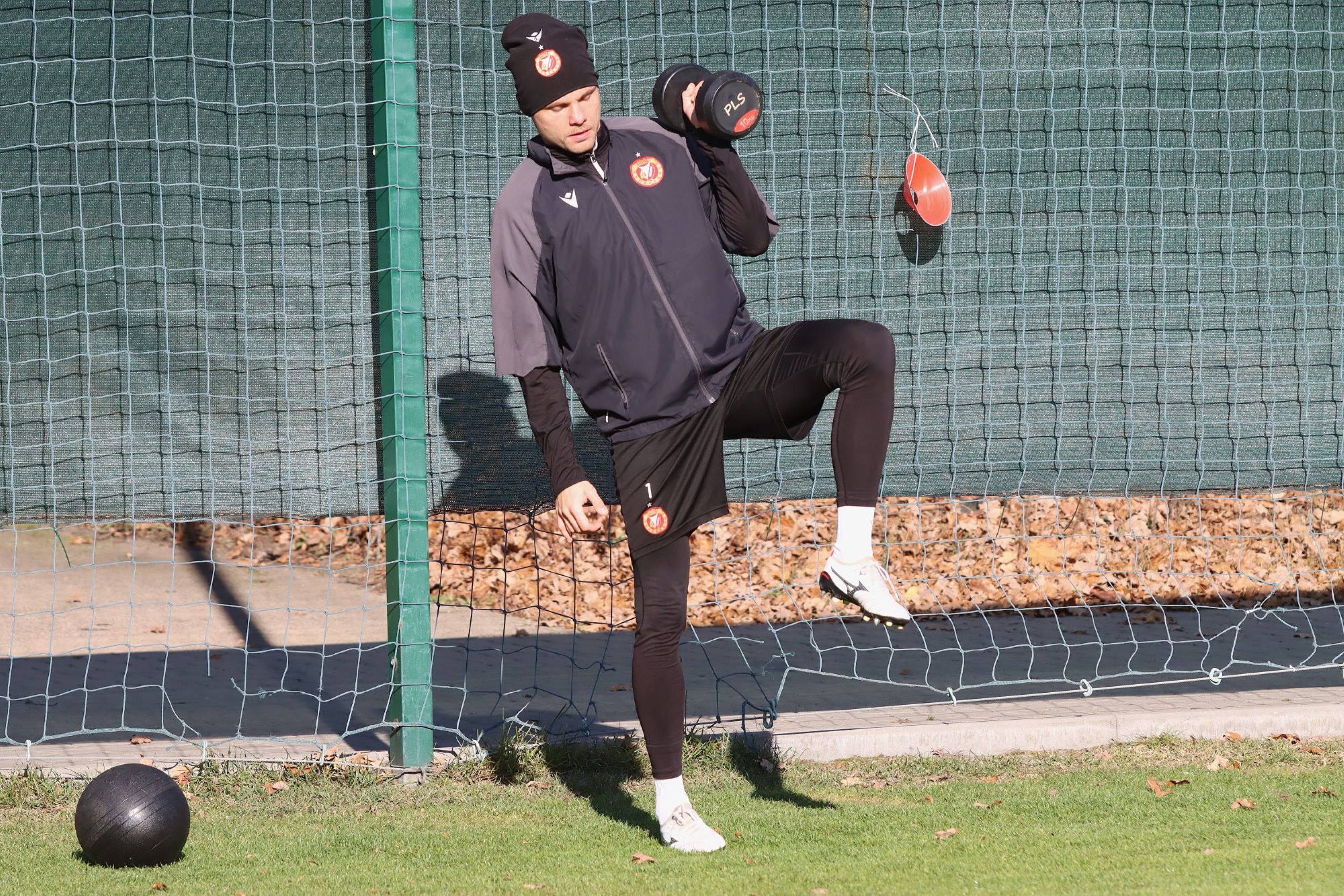 05.11.2024. Trening Widzewa przed Zagłębiem Lubin