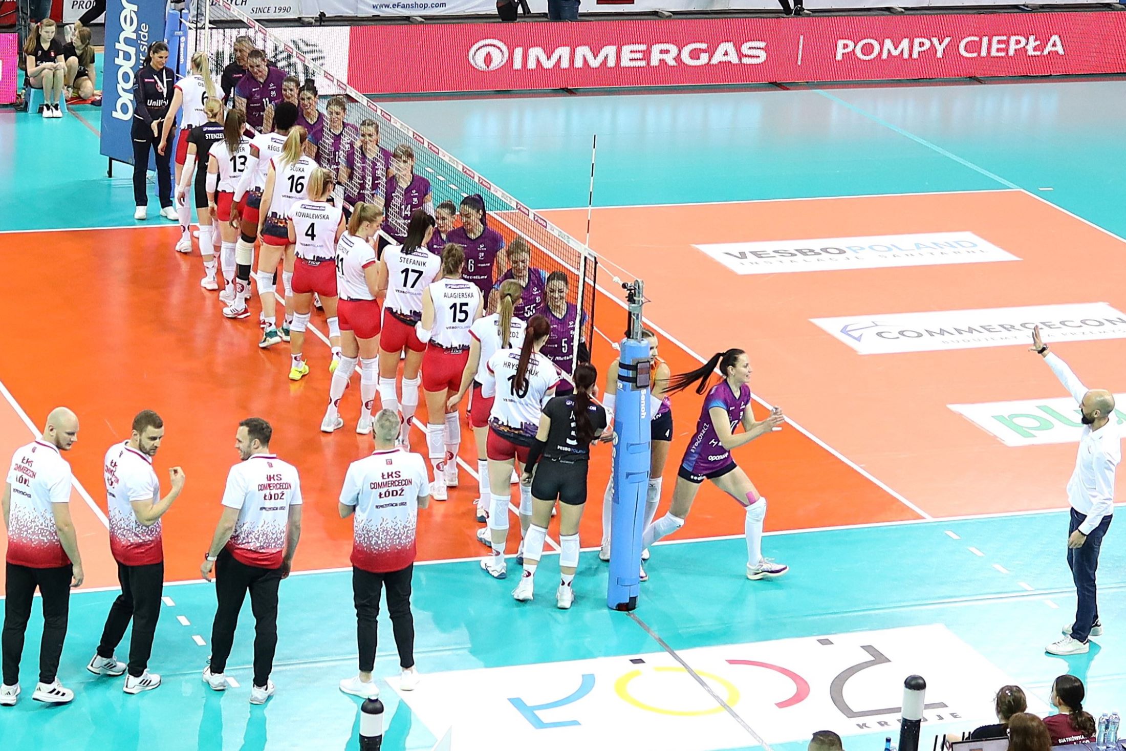 21.12.2024. TAURON Liga. ŁKS Commercecon Łódź - Metalkas Pałac Bydgoszcz 3:0