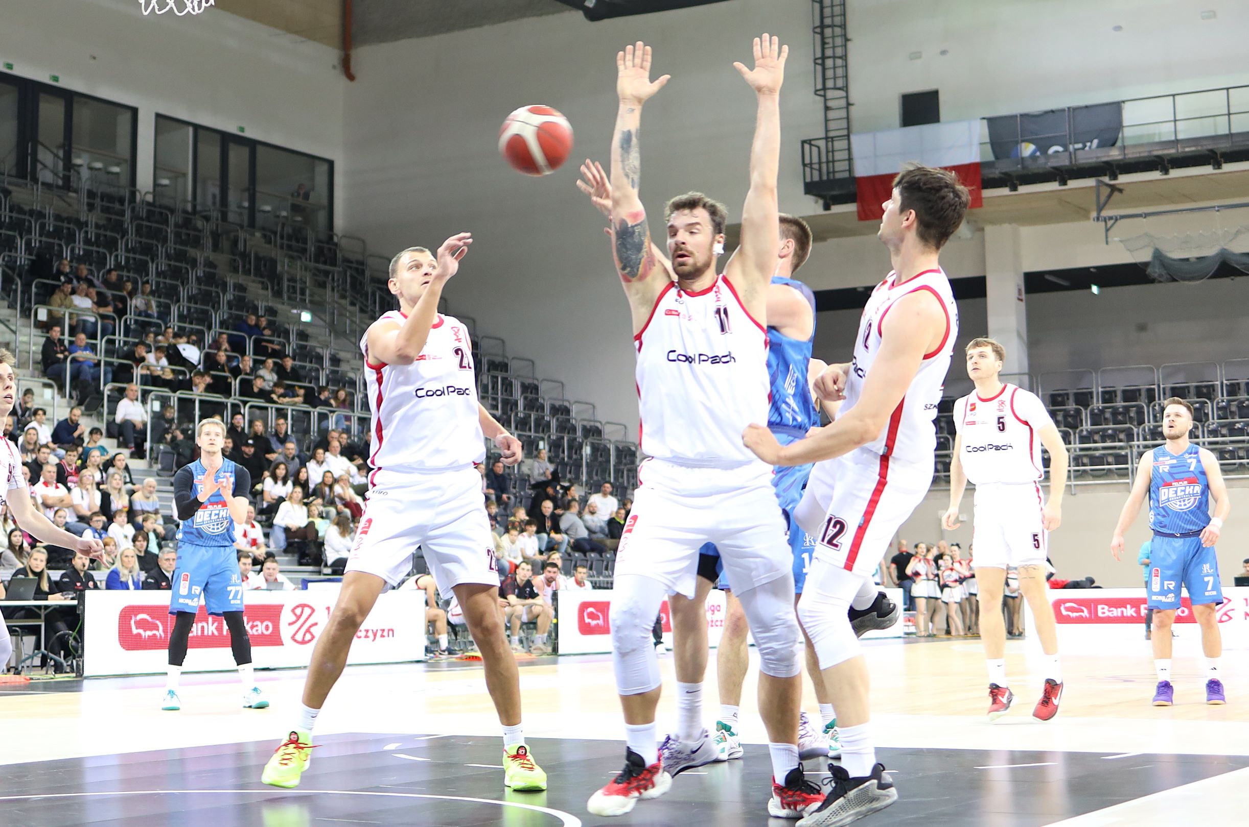 15.12.2024. 1. Liga Mężczyzn. ŁKS Coolpack Łódź - Decka Pelplin 83:98