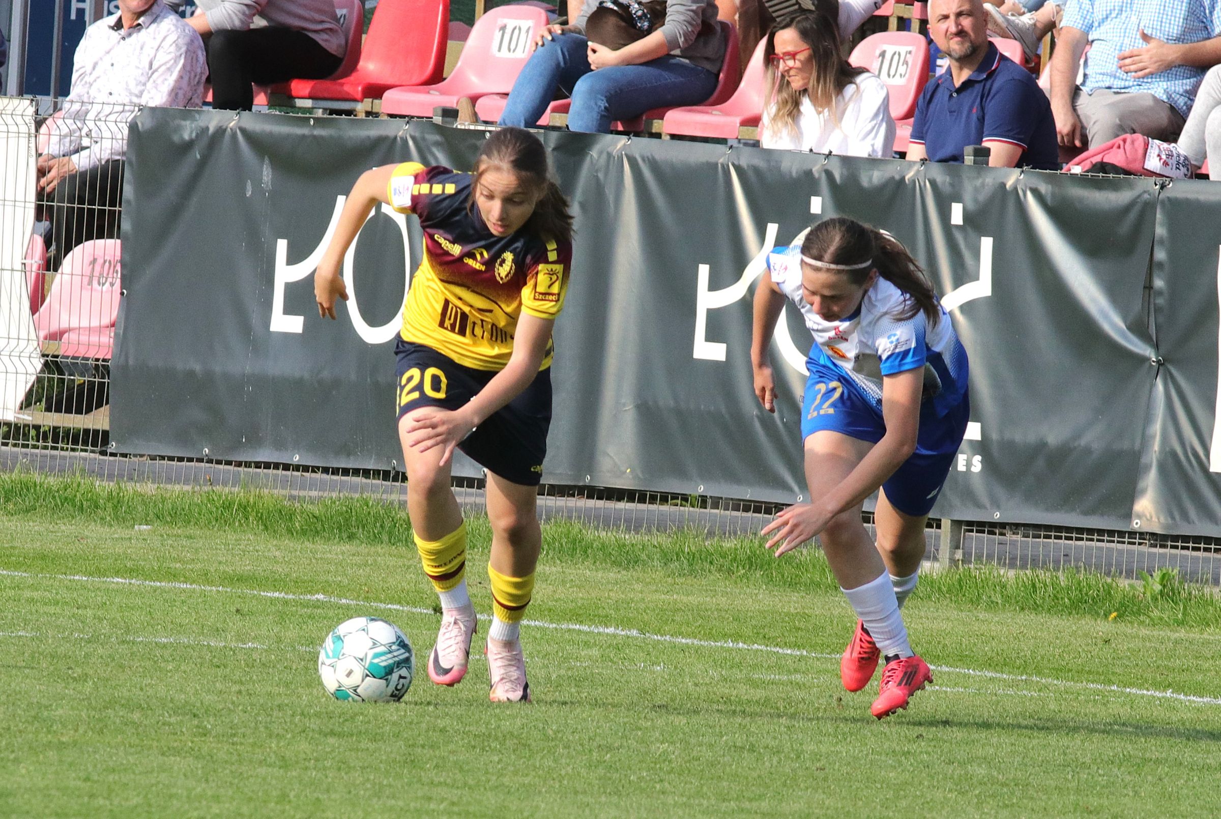 23.04.2025. Orlen Puchar Polski. Grot SMS Łódź - Pogoń Szczecin 0:1
