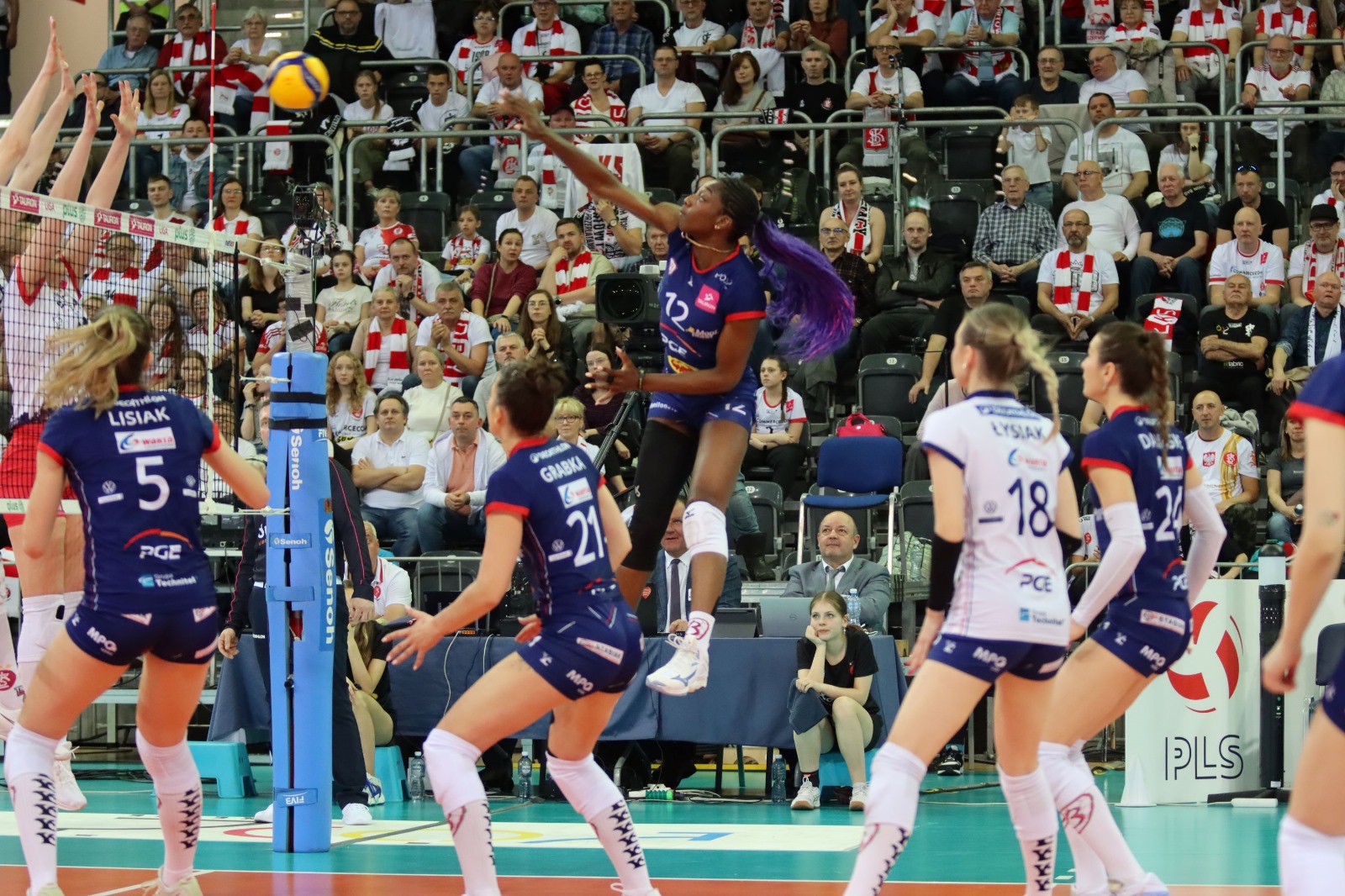 04.04.2025. TAURON Liga. ŁKS Commercecon Łódź - PGE Grot Budowlani Łódź 3:0