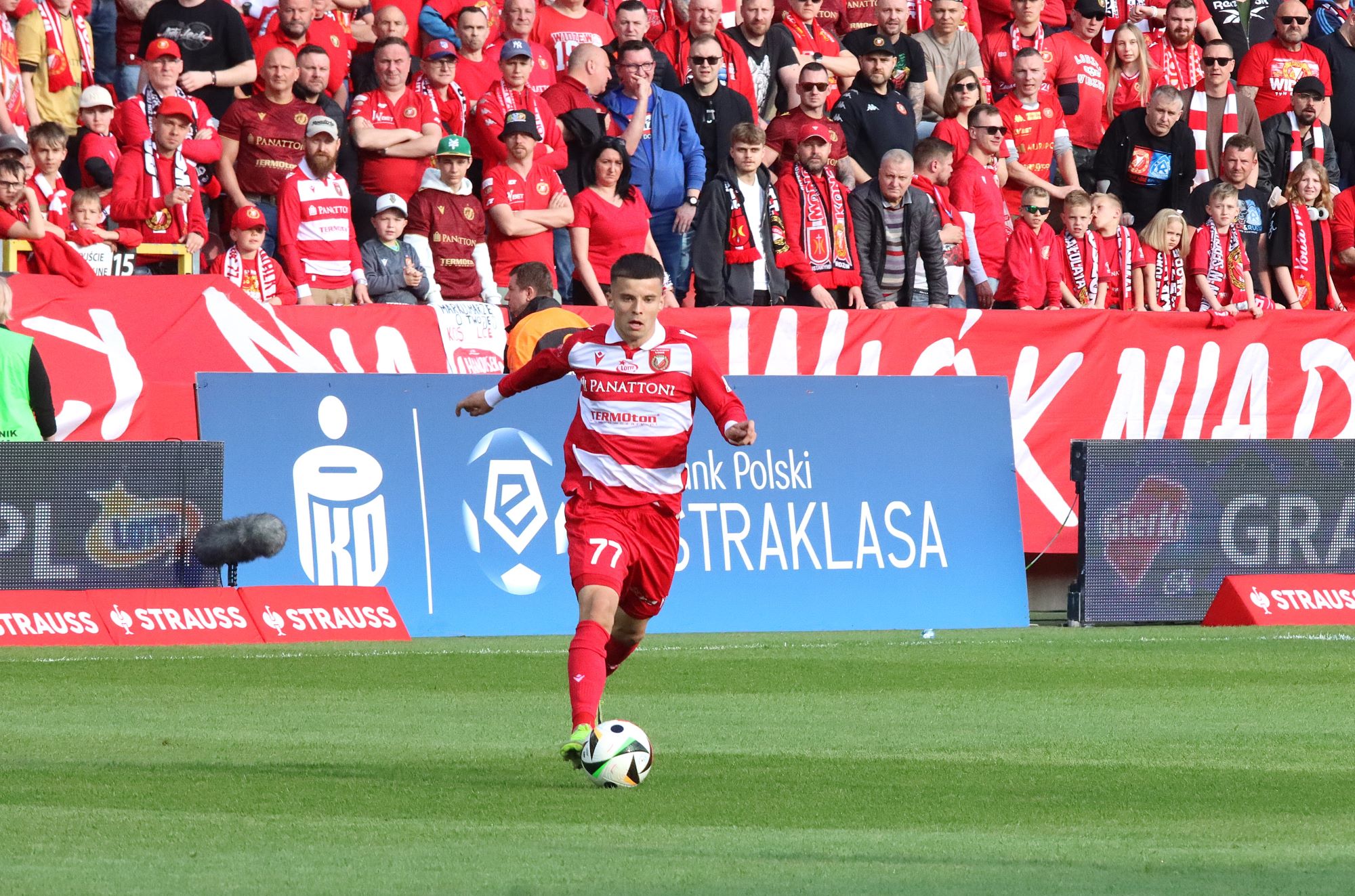 19.04.2025. PKO Ekstraklasa. Widzew Łódź - Motor Lublin 1:2