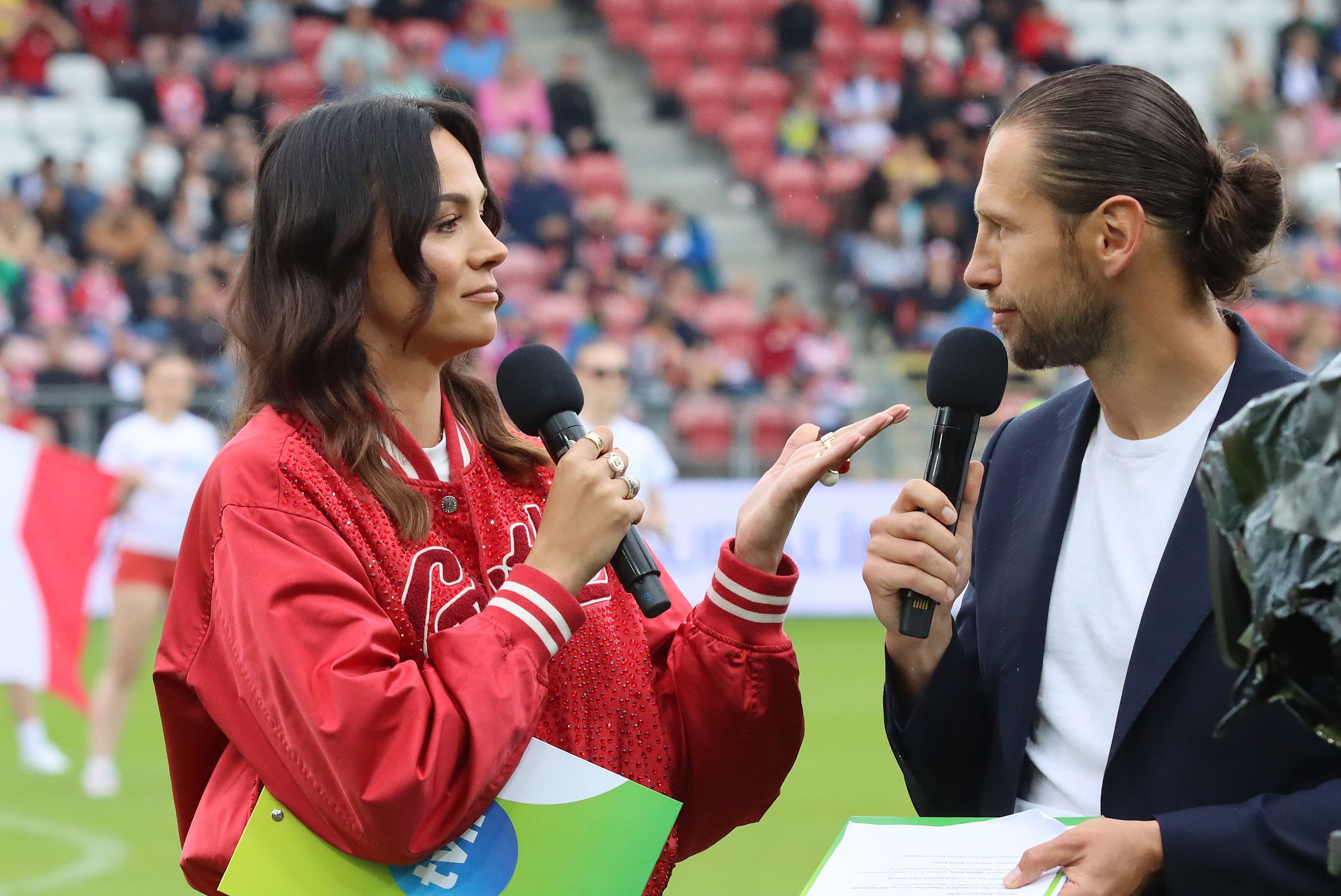 07.06.2025. Mecz Gwiazd na stadionie Widzewa. Polska - Francja 1:1