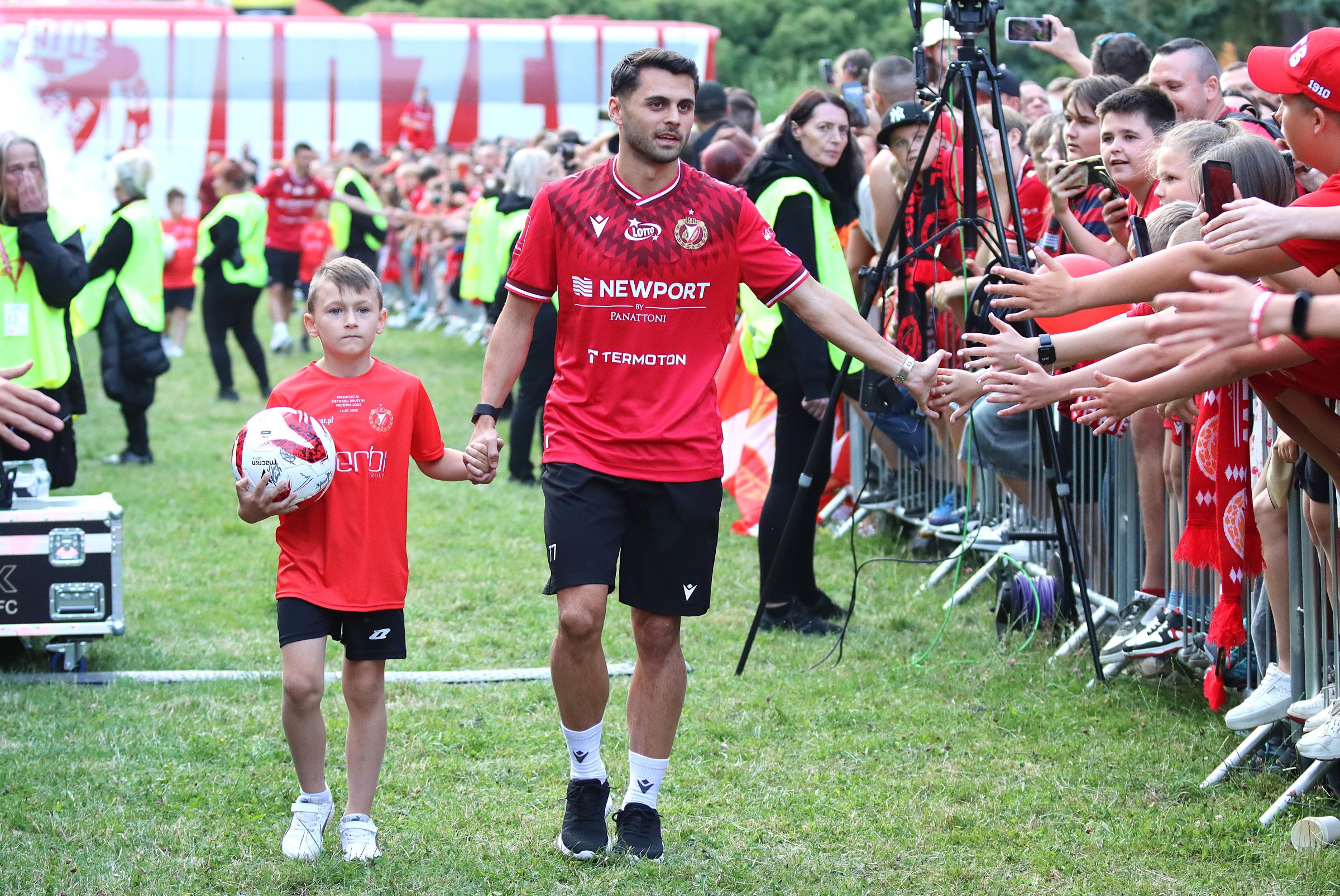 16.07.2025. Prezentacja Widzewa 2025/2026