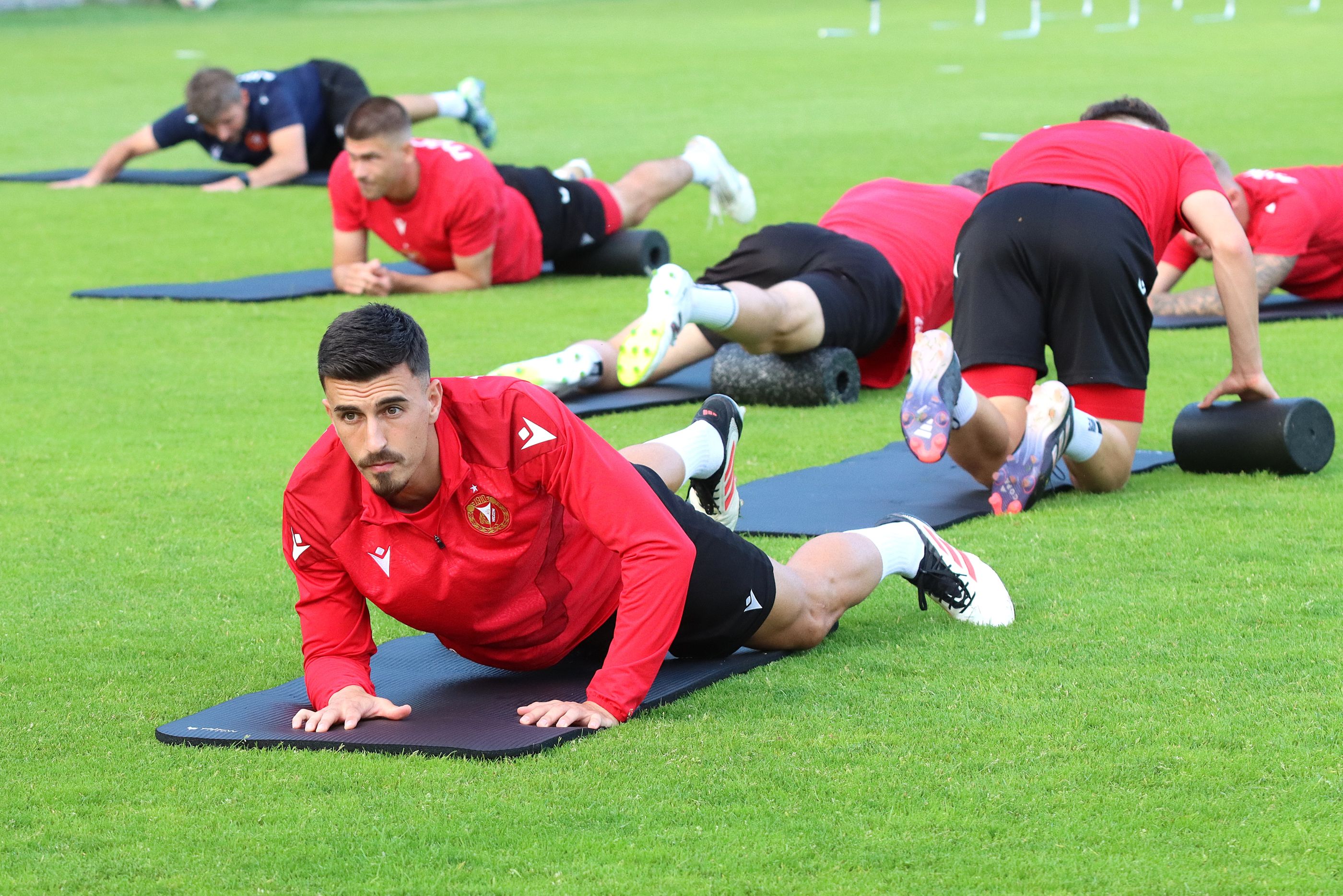14.07.2025. Trening Widzewa przed Zagłębiem Lubin