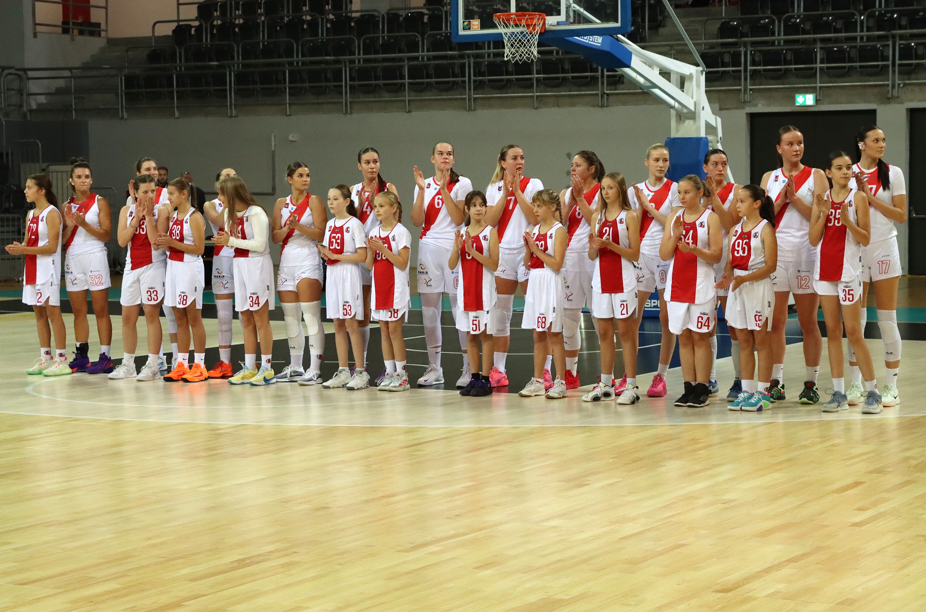 05.10.2025. 1 Liga Kobiet. ŁKS KK Łódź - MUKS Widzew Łódź 57:51