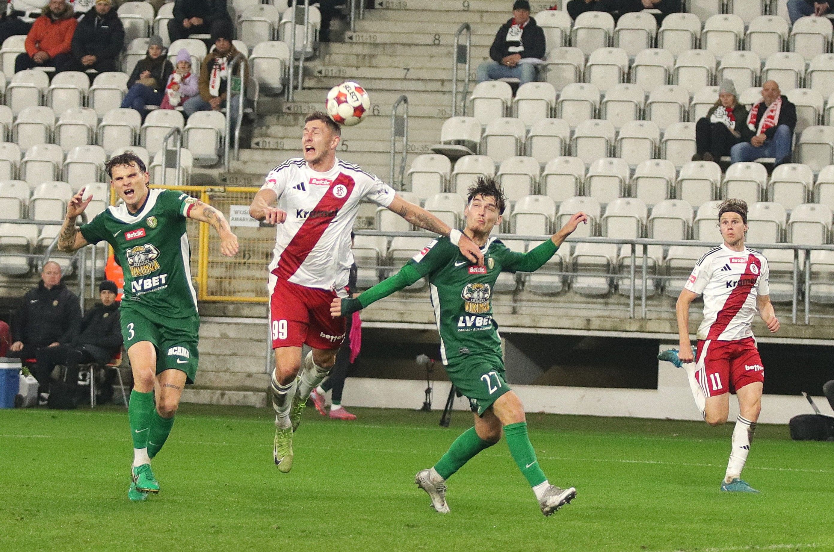 03.11.2025. Betclic 1 Liga. ŁKS Łódź - Śląsk Wrocław 2:1