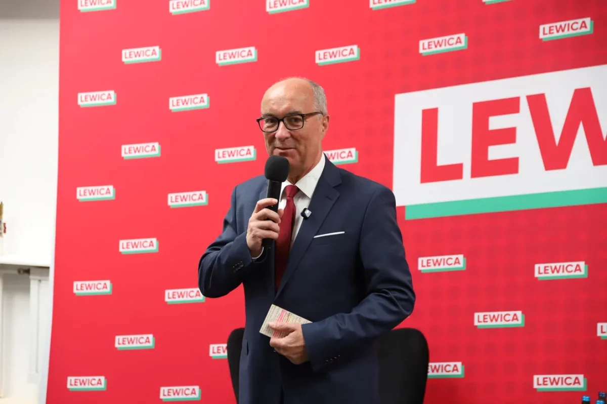 Włodzimierz Czarzasty w Płocku. Marszałek sejmu: jeżeli rząd nie naprawi sytuacji w ochronie zdrowia, to przegra wybory