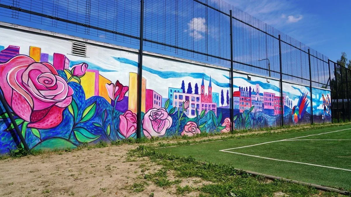 Powstał okazały mural. A to dopiero początek zmian na tym osiedlu